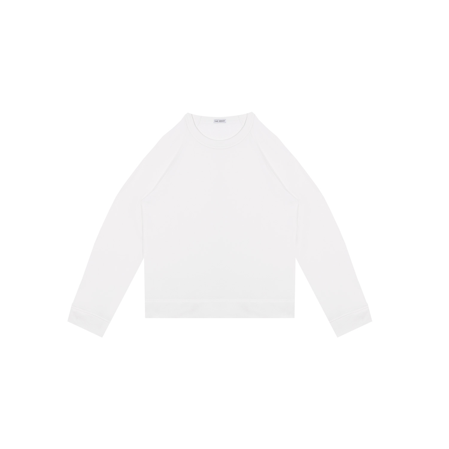The Koozy Women's Avary Sweatshirt In White In White