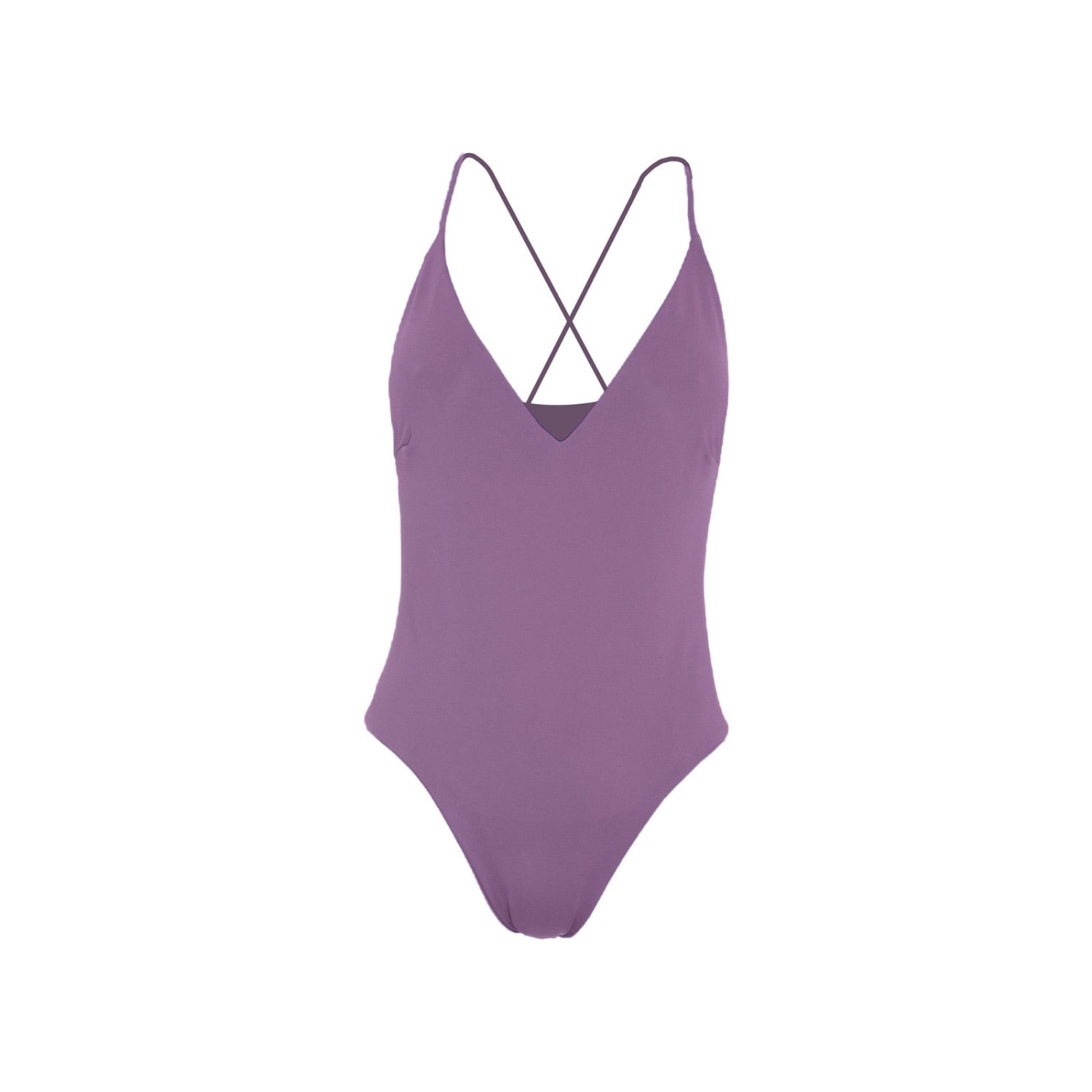 Rêve De Rive Women's Pink / Purple Fia Dark Lavender Purple One Piece In Pink/purple
