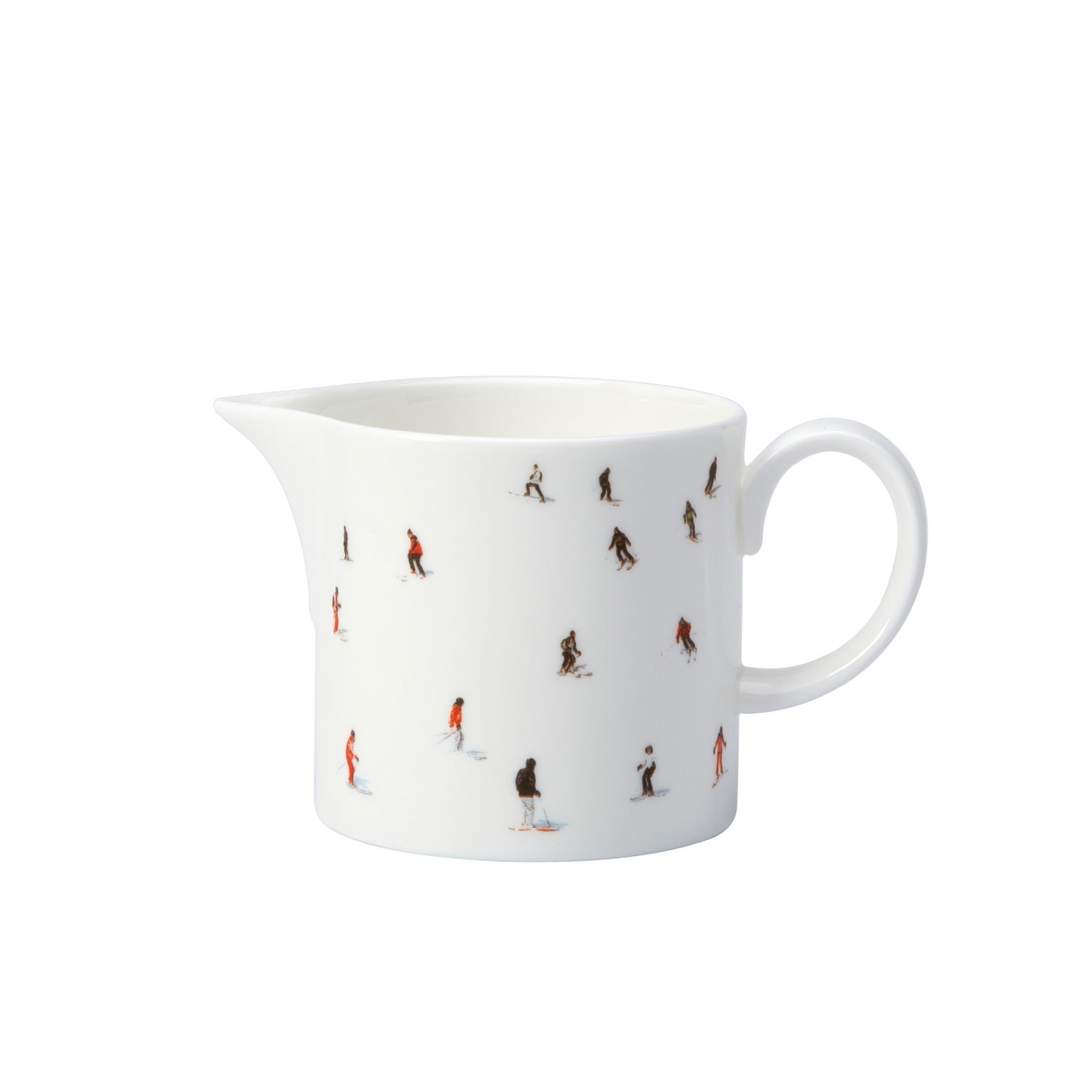 Dede Johnston Skier Cream Jug In Multi