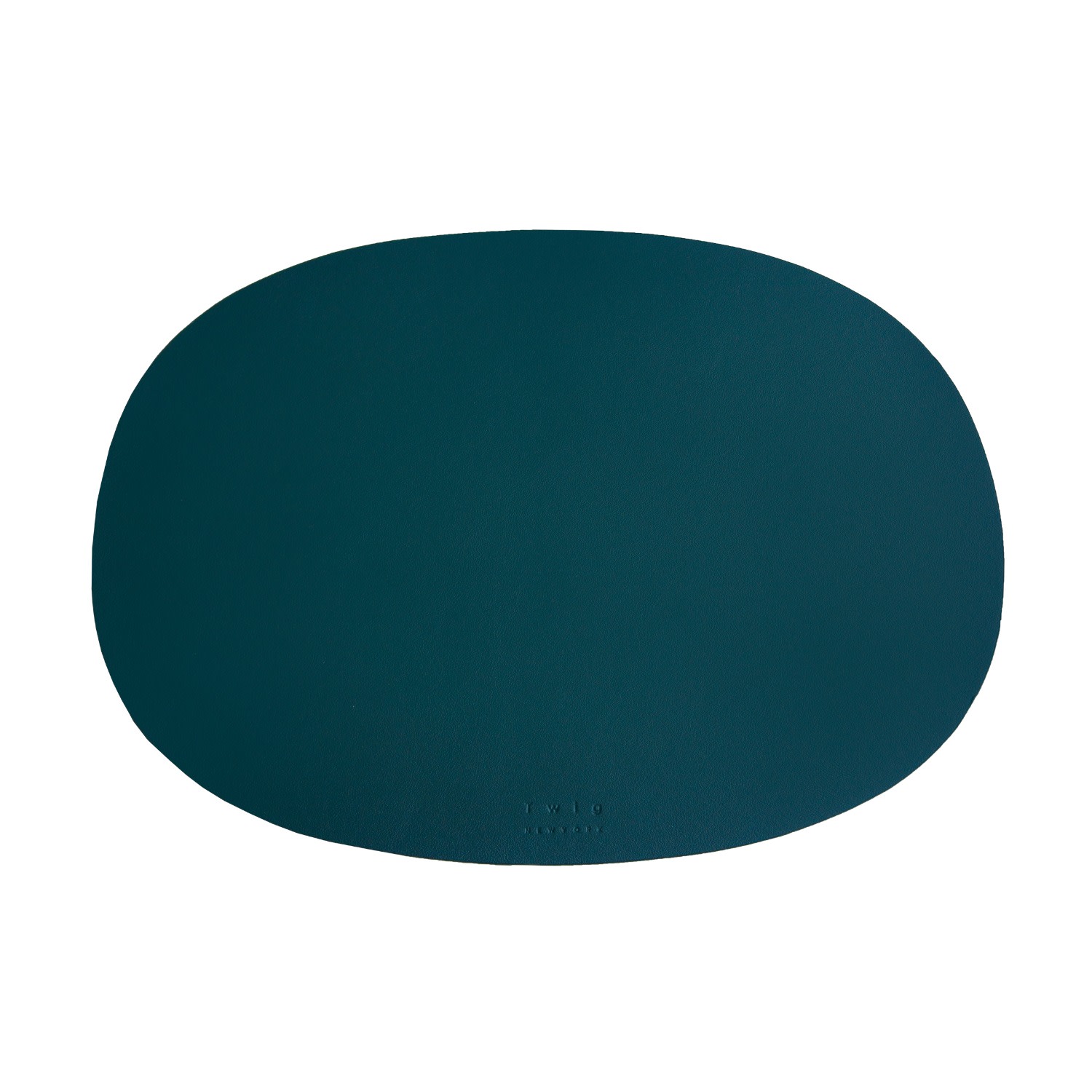 Twig New York Deco Placemats, Set Of Two - Green In Blue