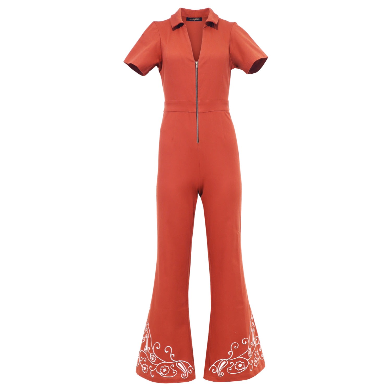 Morrato Bali Women's Red Colt Long Jumpsuit Bata In Red