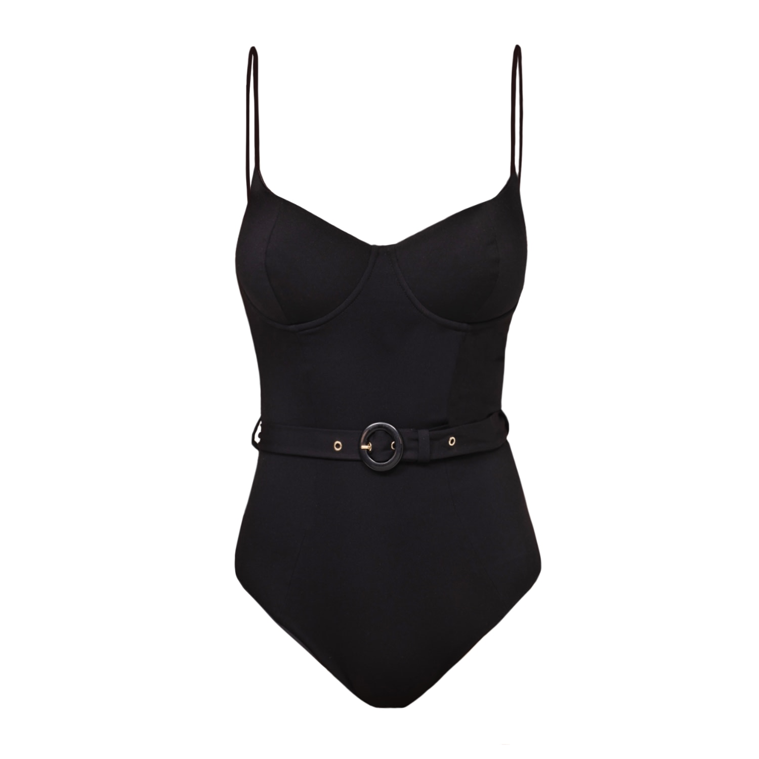 Women's Gigi One Piece Black | Medium | Kikki-G Swimwear