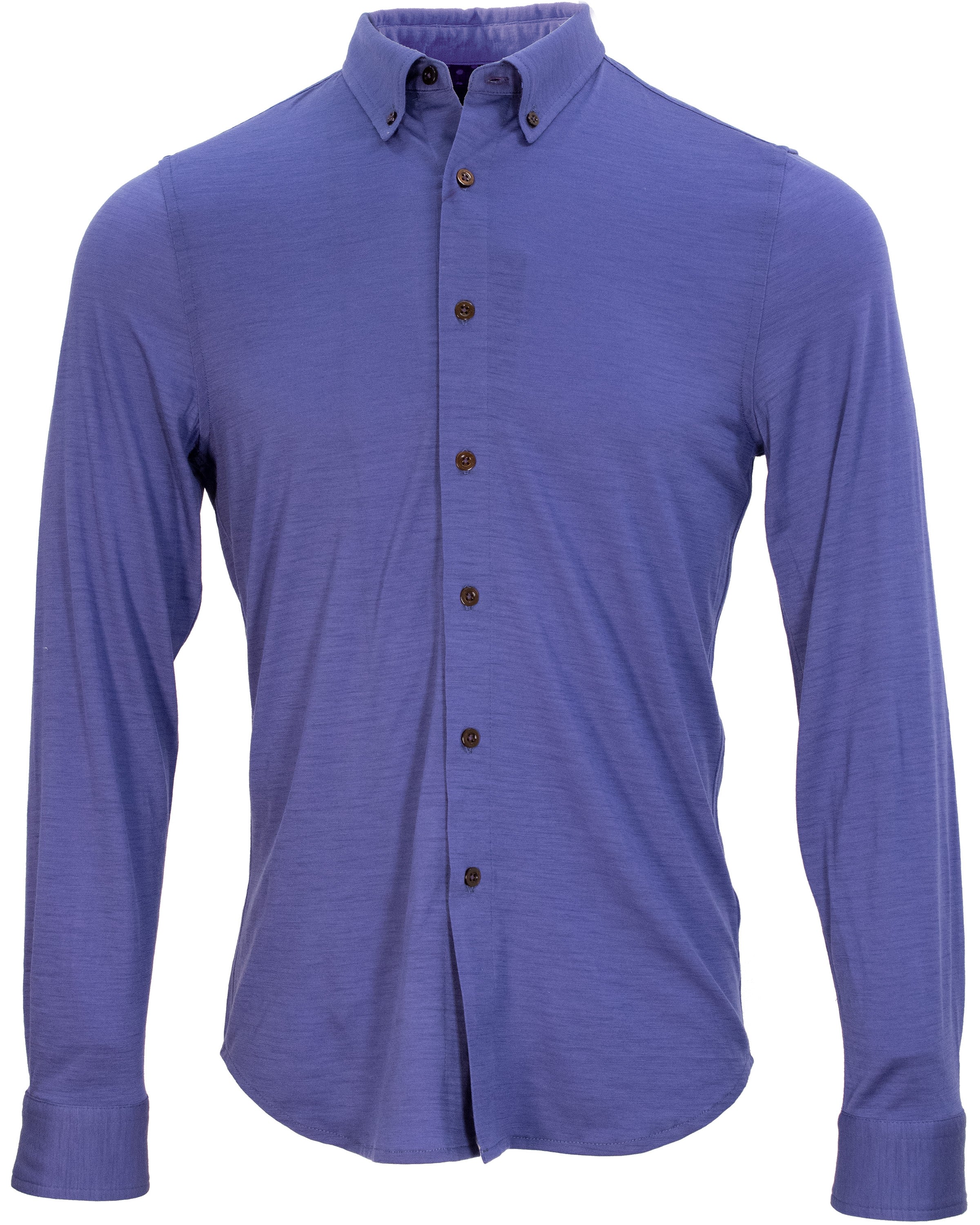 Men’s Blue Shawn Merino Shirt In Skipper XXL Lords of Harlech