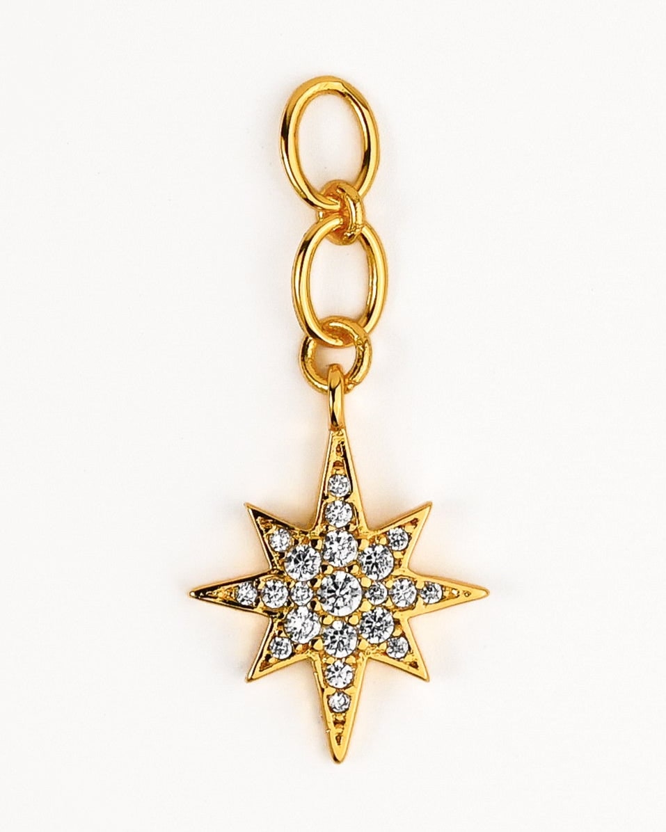 Zynnia Collective Women's Gold Starburst Charm In Gold