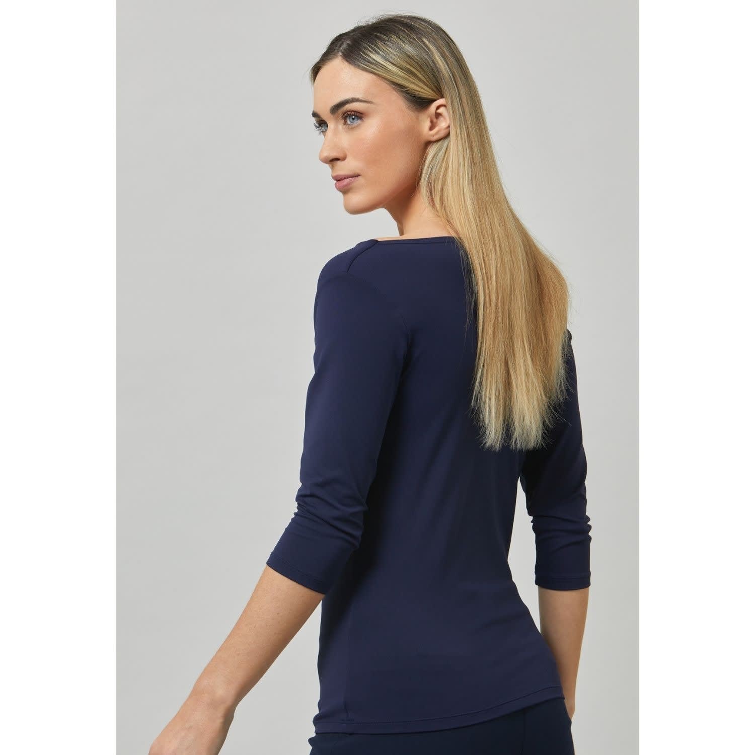 Cowel Navy Top – Helen McAlinden