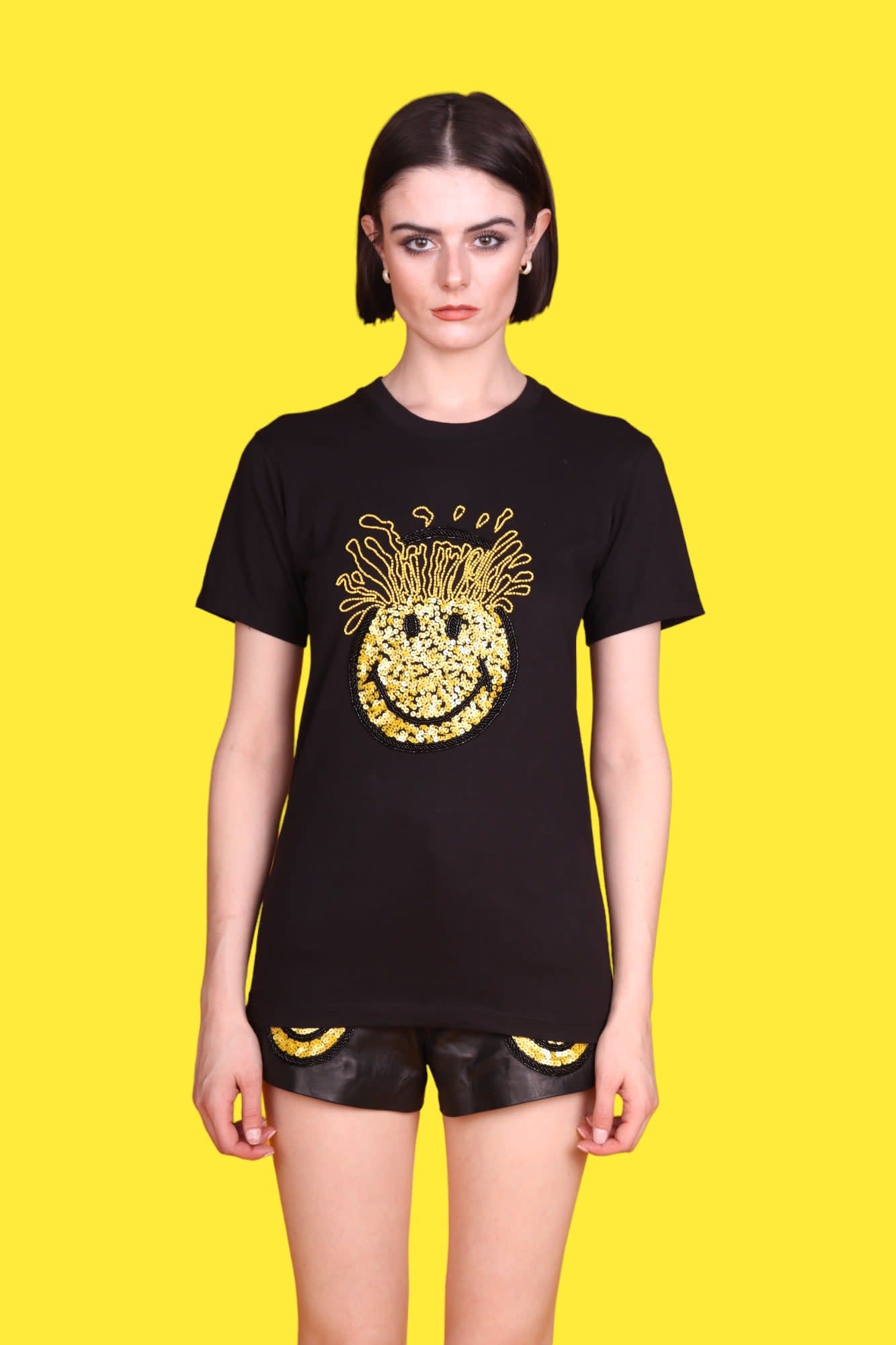 Any Old Iron X Smiley Mind Blown T-Shirt | Any Old Iron | Wolf & Badger