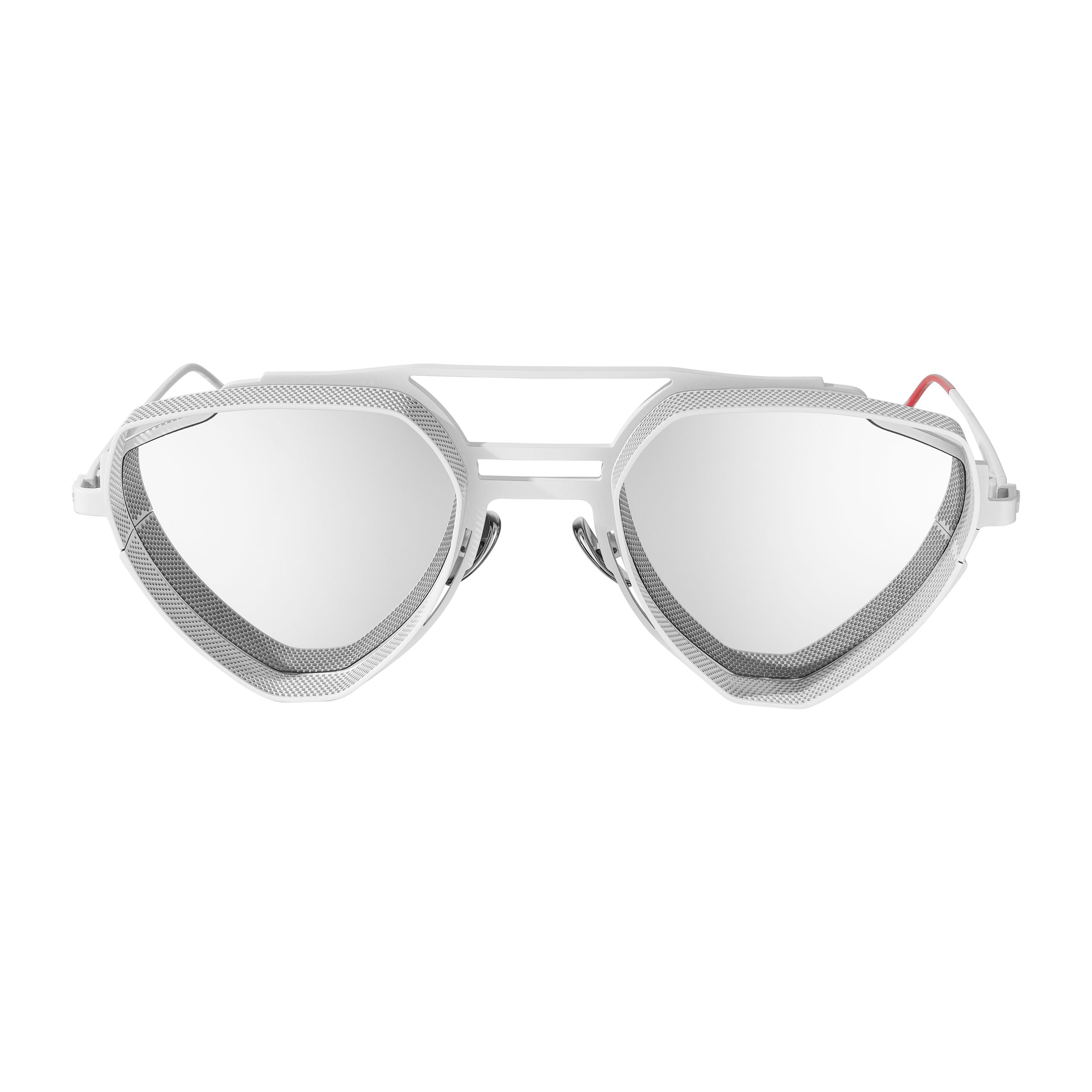 Women’s The Enzo - Unisex - White Matte Frame Vysen Eyewear