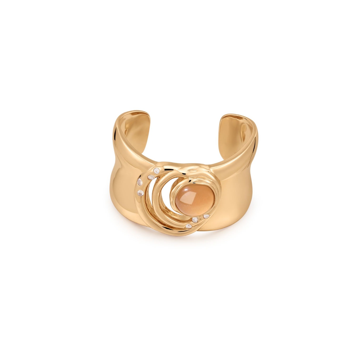 Retro Chic Women's Yellow / Orange / Gold Dawn Light Bangle