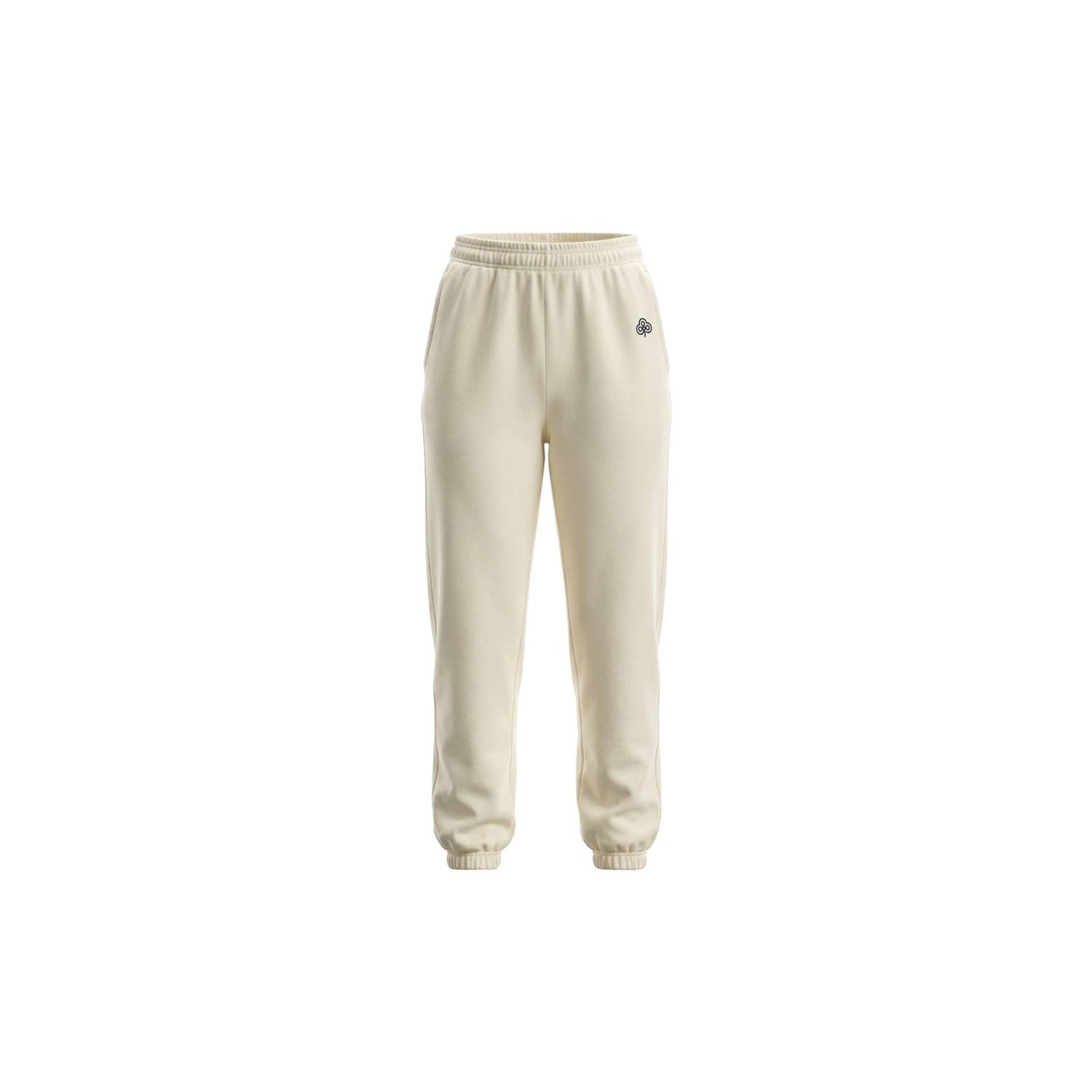 Be Athletica Women's Varsity Athletica Sweatpants - Off-white