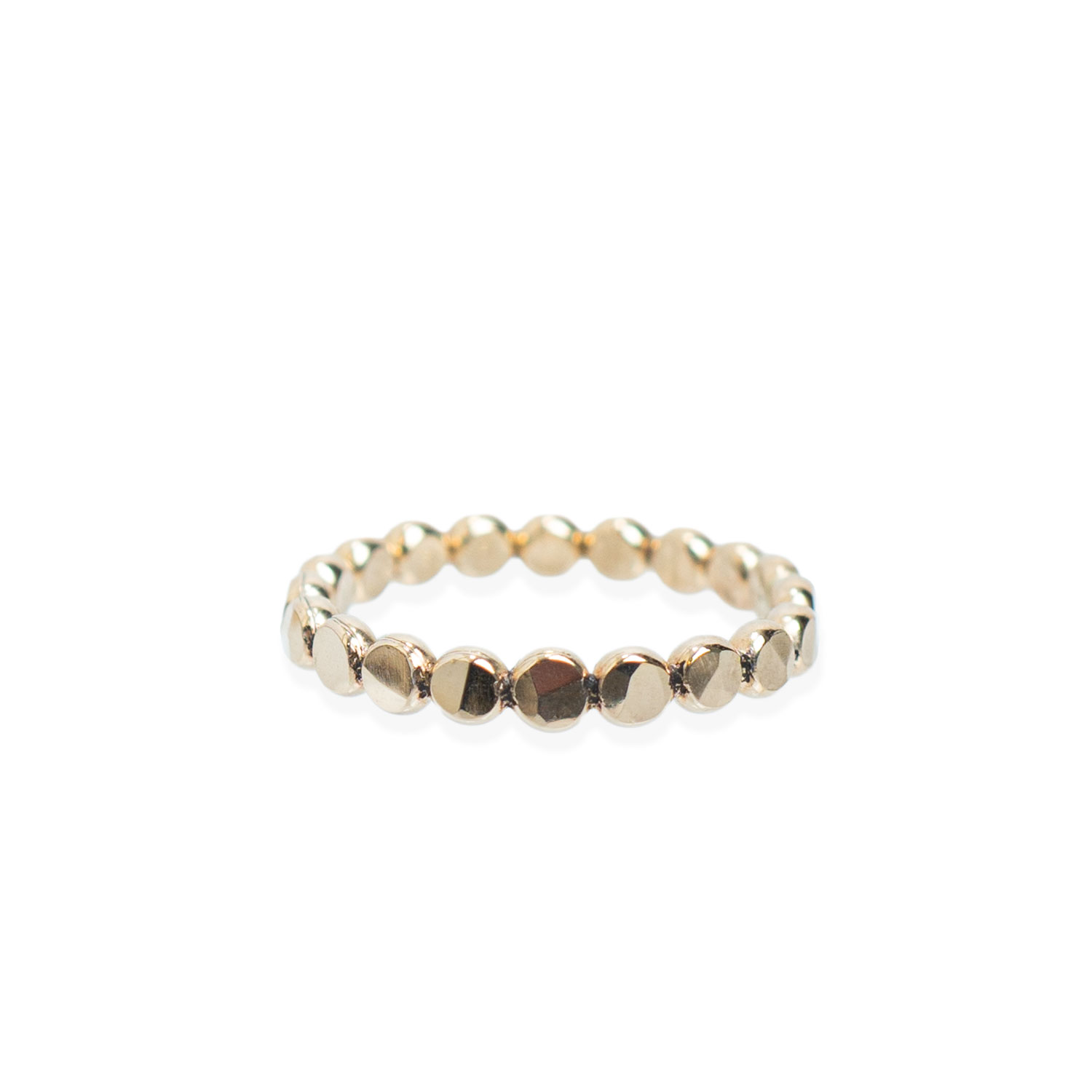 Kate Koel Women's Tennis Gold Dot Ring