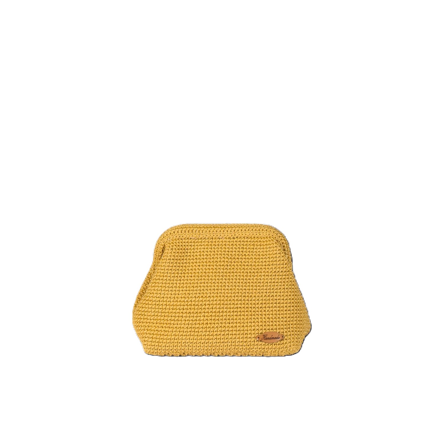 Women's Neutrals Mustard Yellow Medium Yarn Bag | Springmoonatelier