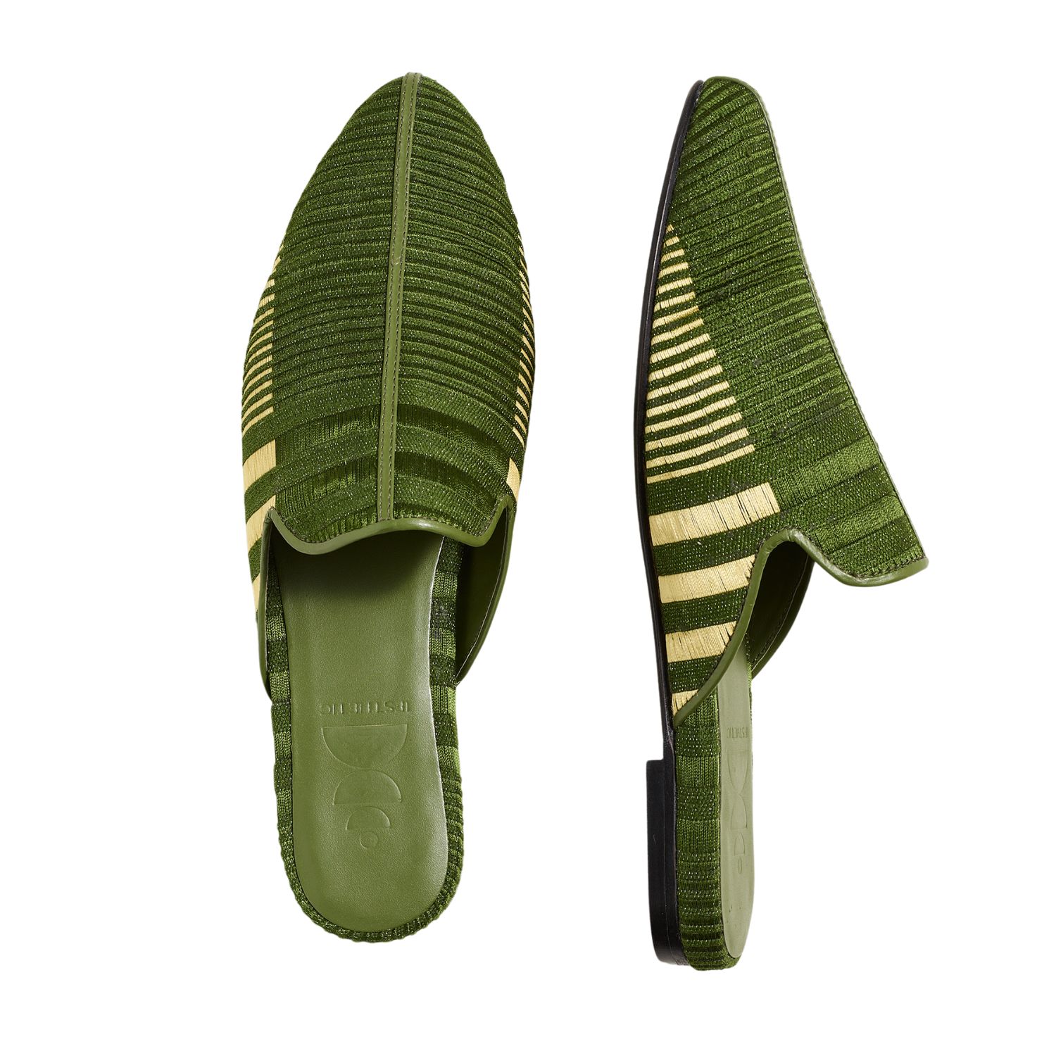 Ifsthetic Women's Pekäk Lounge Slippers - Iroko Green In Green