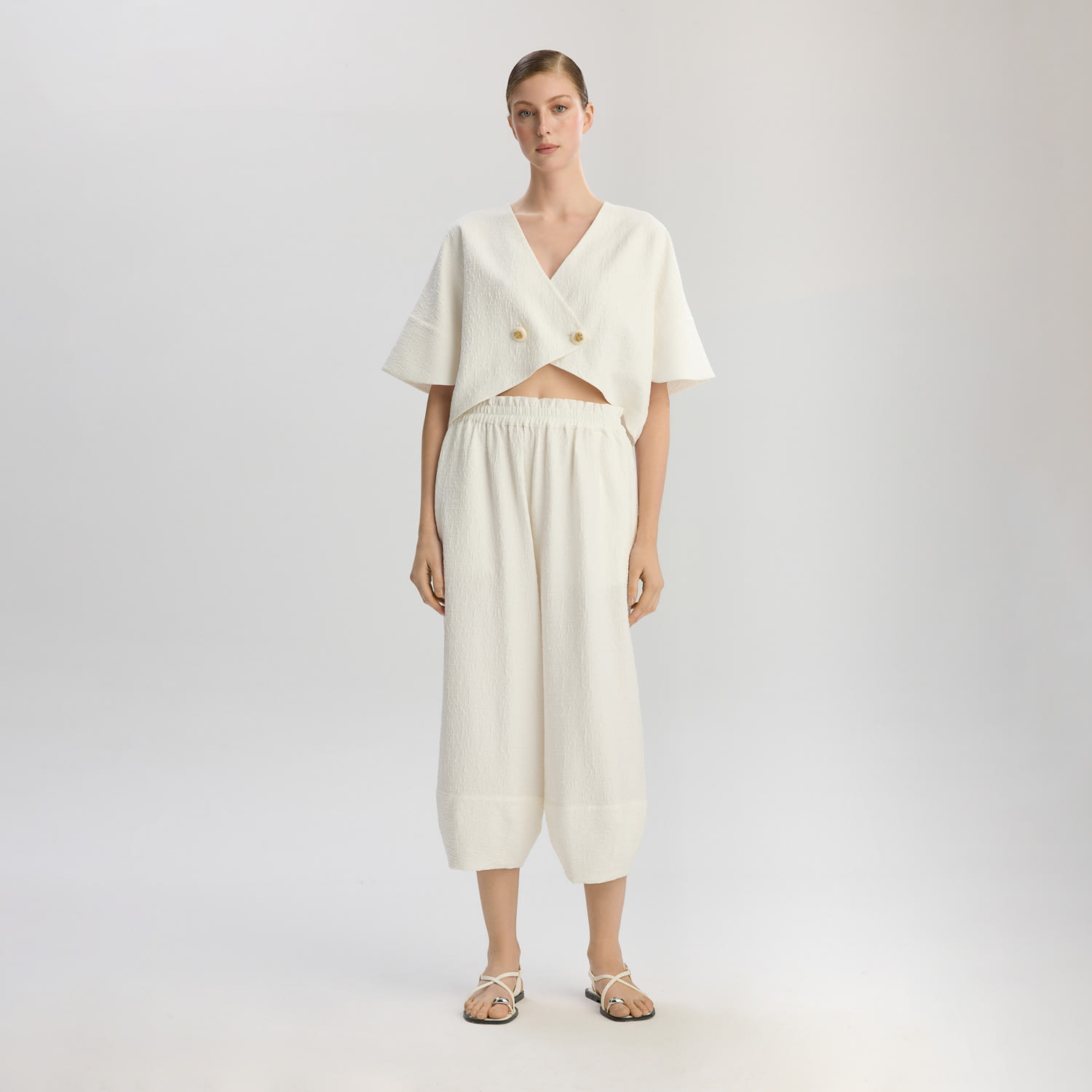 Lilamie Women's White Tokyo Top