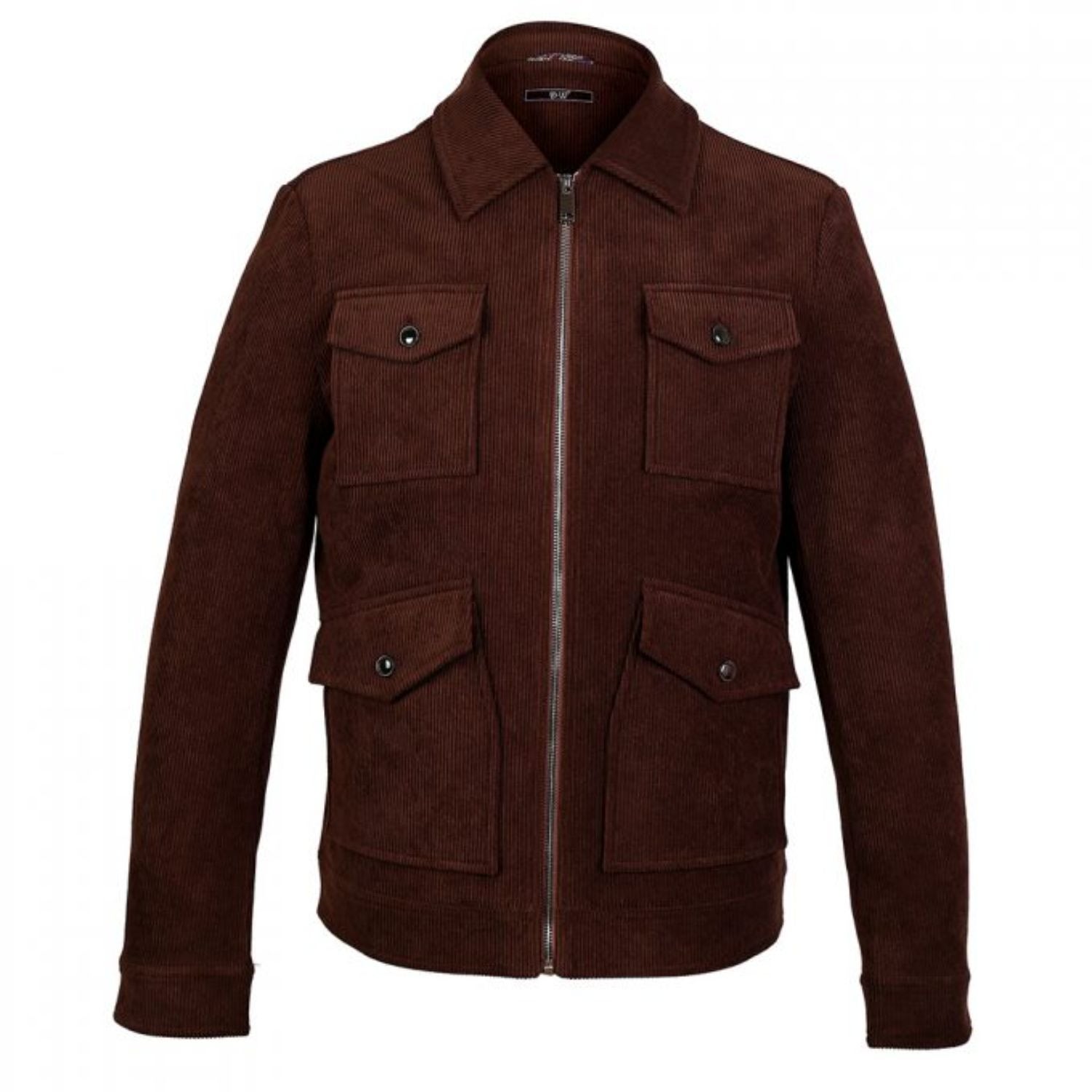 David Wej Men's Ashford Corduroy Jacket - Brown In Brown
