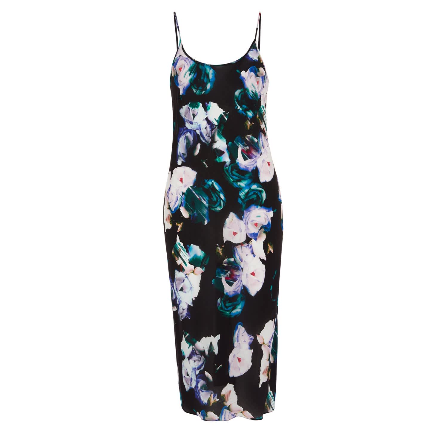 ophelia love midi dress pale blue
