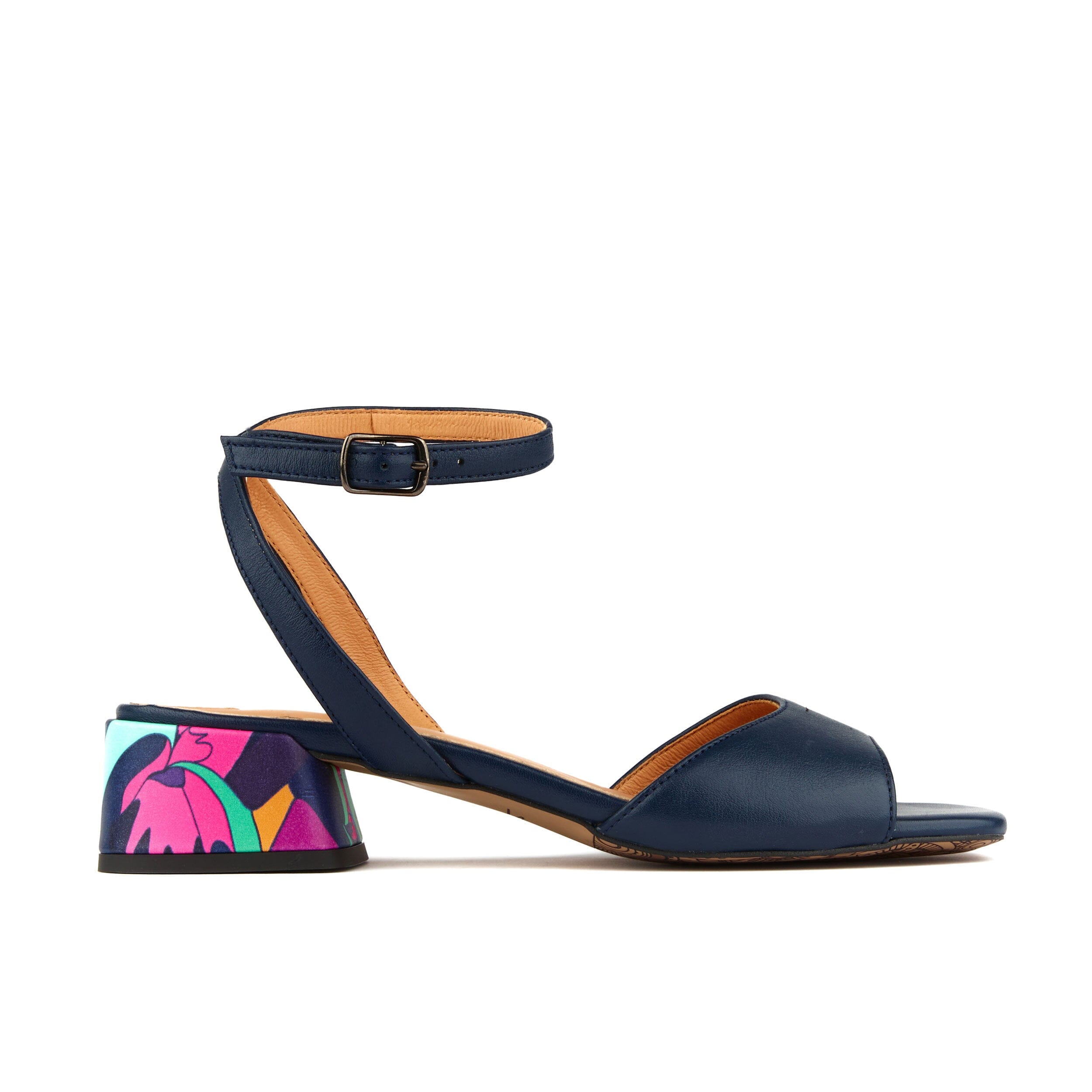 Goldi - Blue & Pink Jungle - Womens Sandals 7 Uk Embassy London Usa