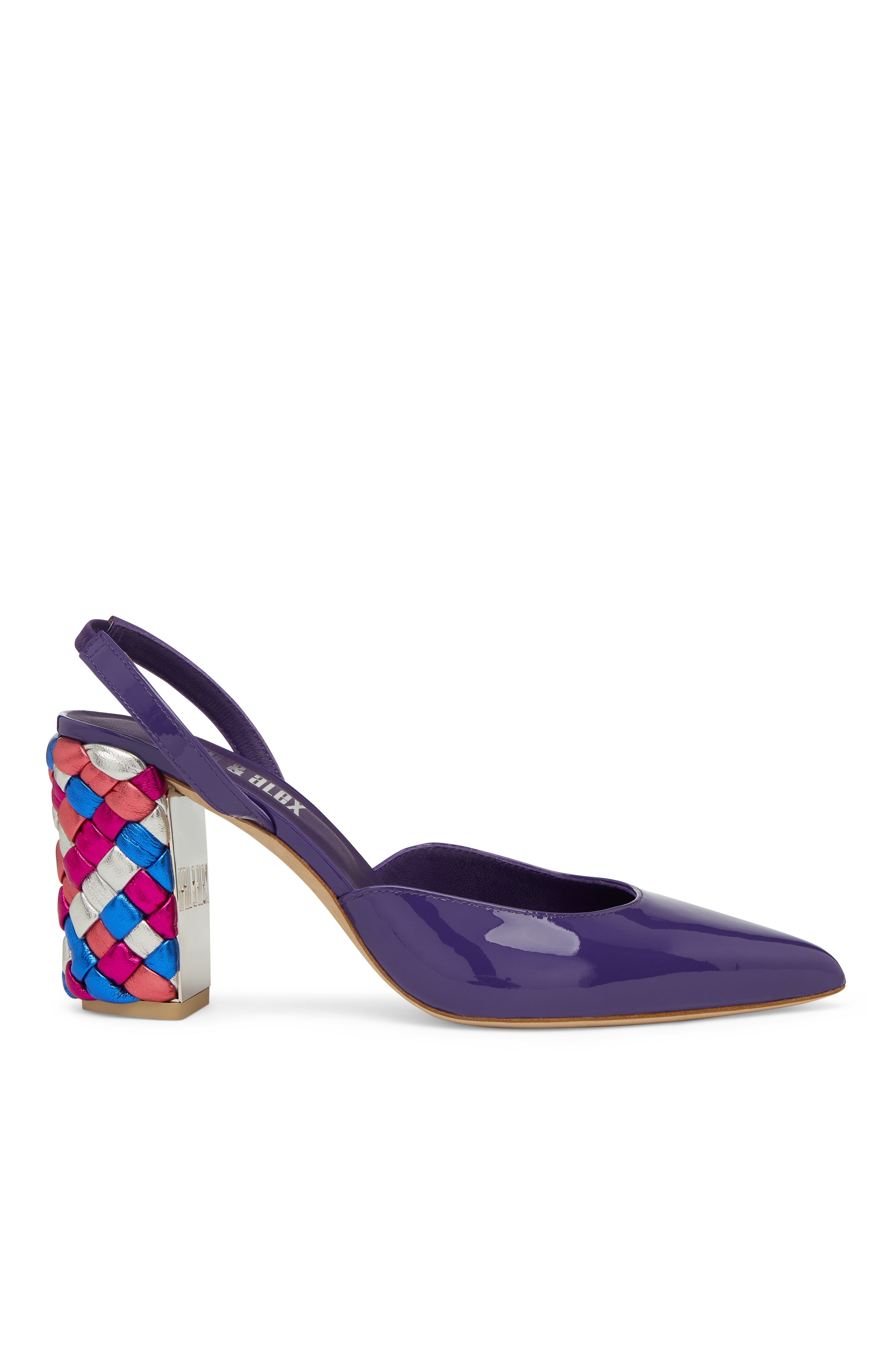 April & Alex Women's Purple Athena Violet Sling In Blue