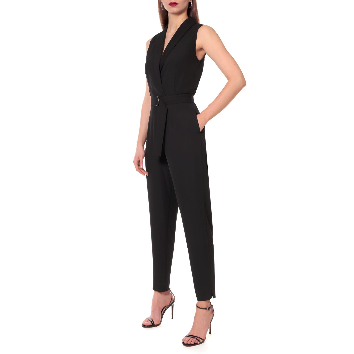 Beatrice Black Maxi Jumpsuit by VIKIGLOW