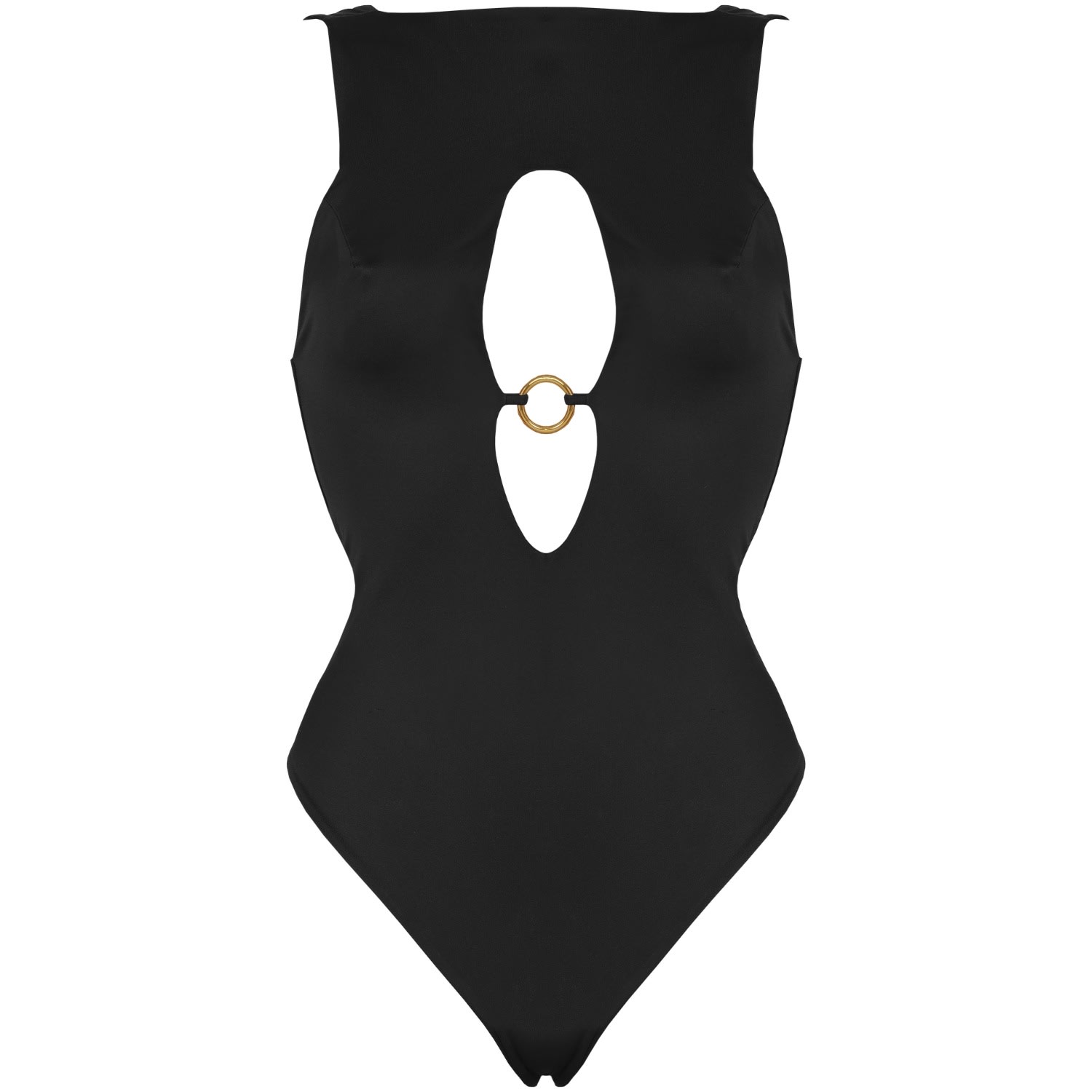 Women’s Venetia One-Piece Swimsuit With Cut-Out Detailing In Black. Small Antoninias