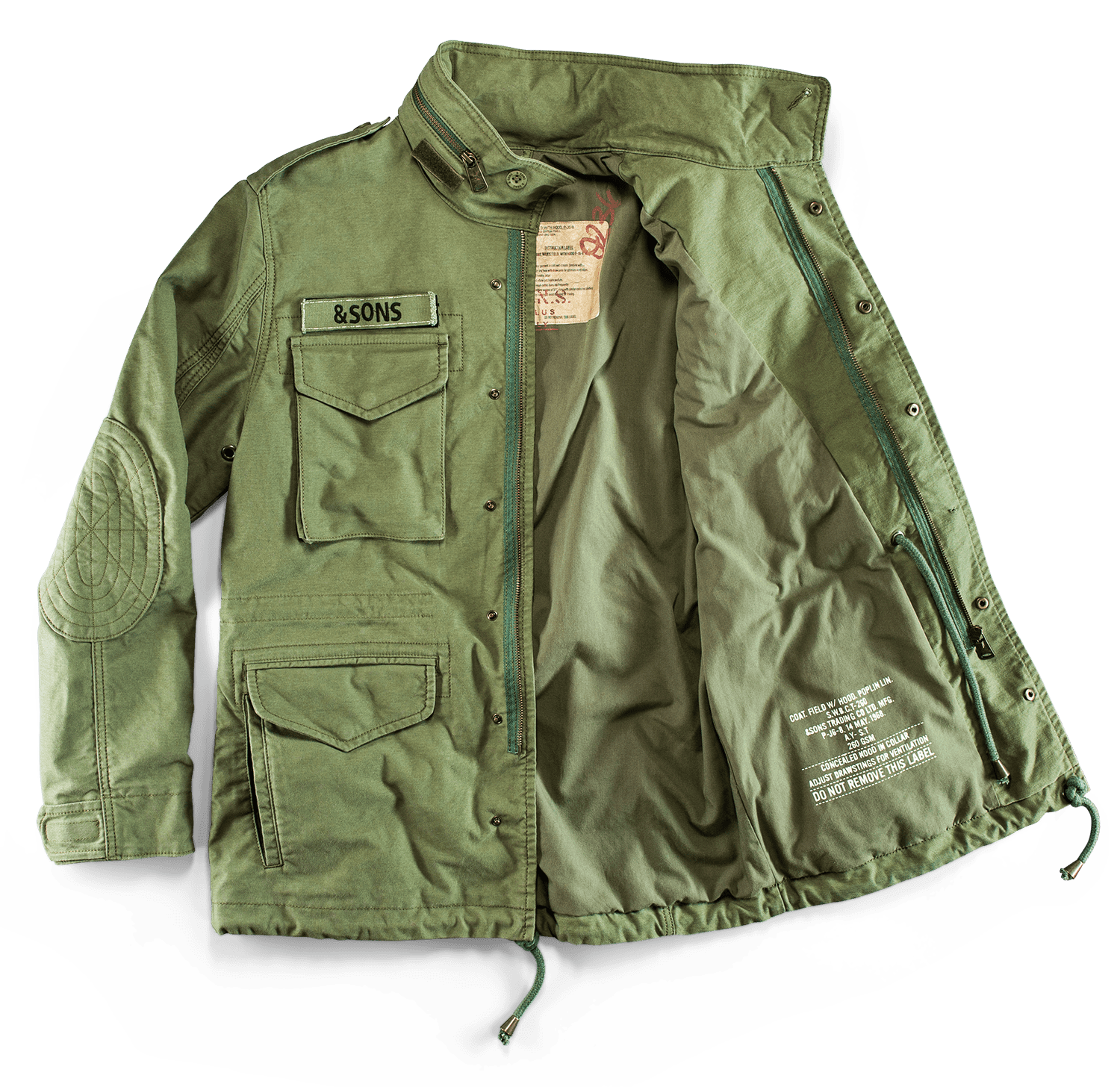 Surplus Army | &SONS Trading Co | Wolf & Badger