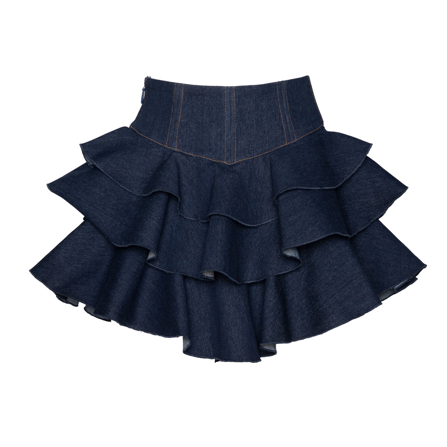 Ofuure Women's Blue Dilara Denim Mini Skort In Blue
