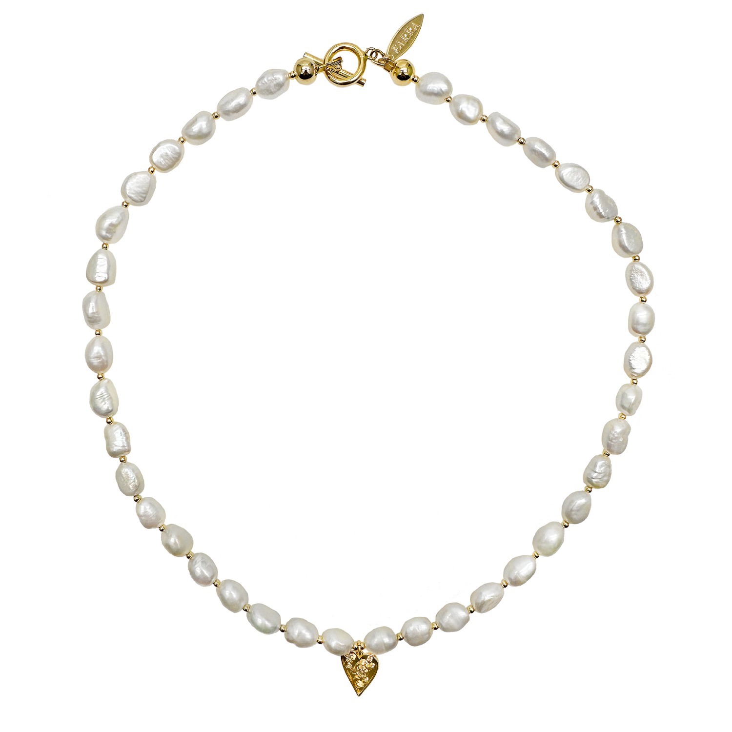 Freshwater Pearls Short Necklace by Farra