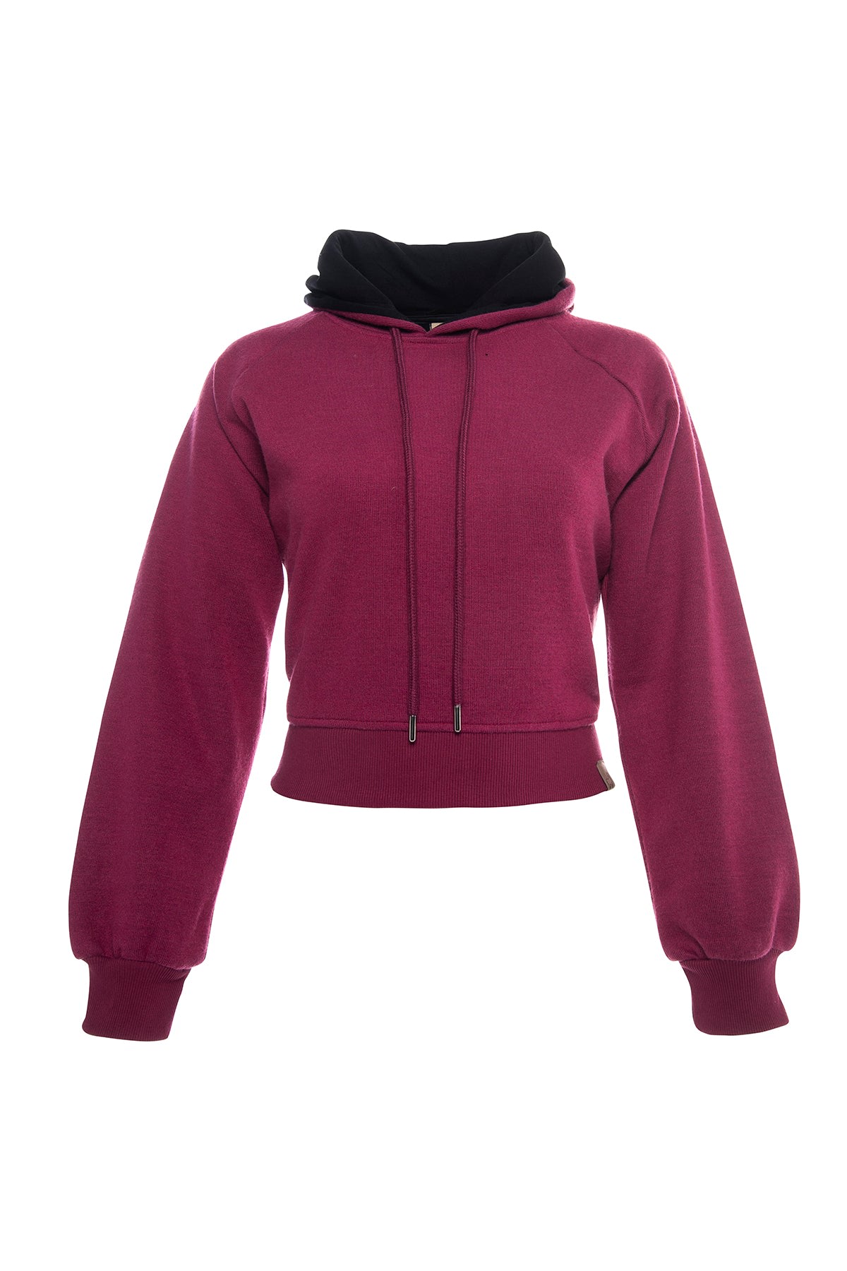 Women’s Pink / Purple Short Hoodie - Purple Extra Large Bee & Alpaca