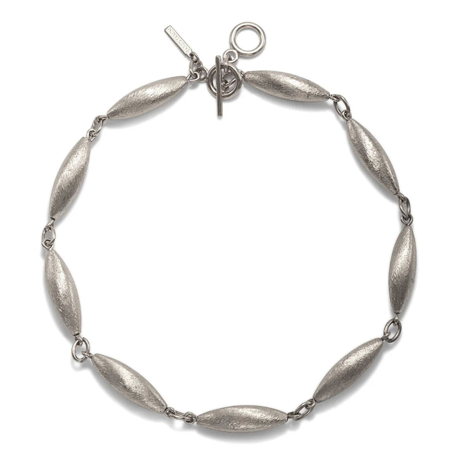 Jaredjamin Women's Zeppelin Phoebe Silver Link Necklace