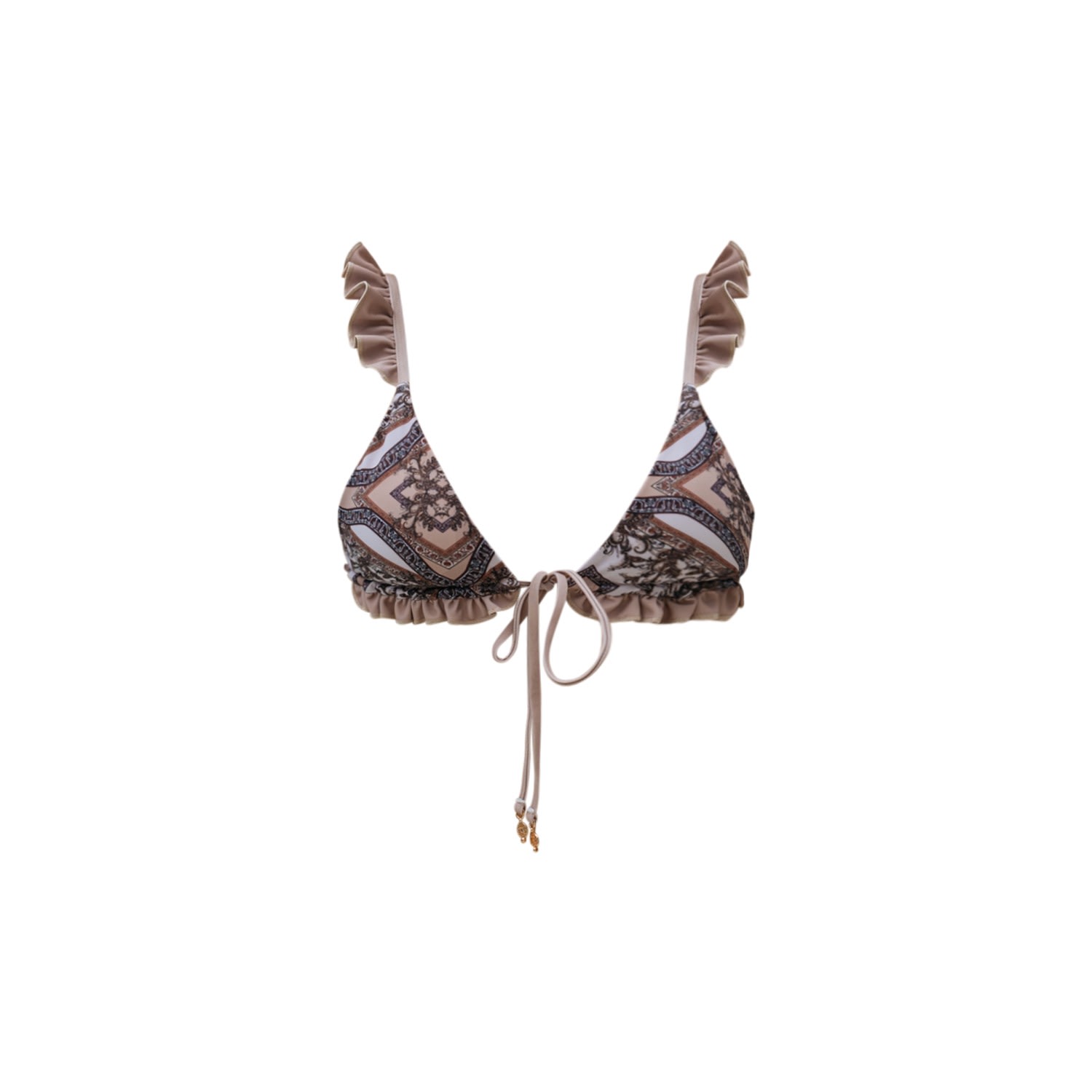 Ivy Swimwear Women's Brown Bruna In Cioccolato Italiano Bikini Top In Brown