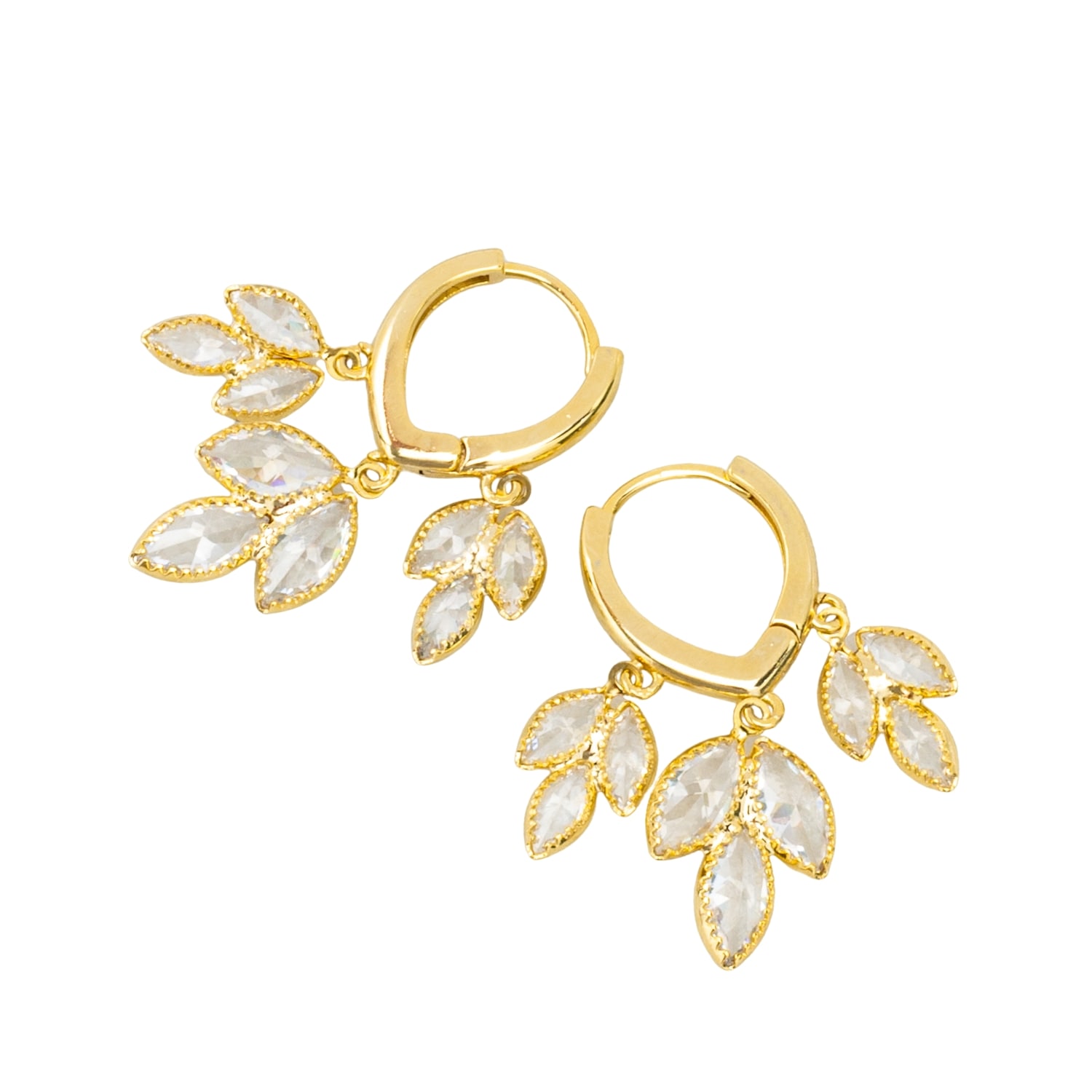 Starfish Project Women's Golden Laurel Drops In Gold