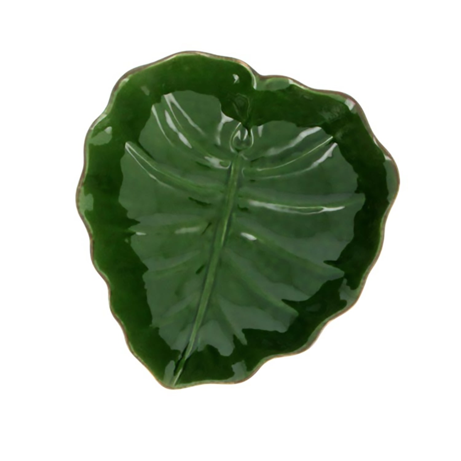 Green Fruit Bowl Ceramic Top Medium Catchii