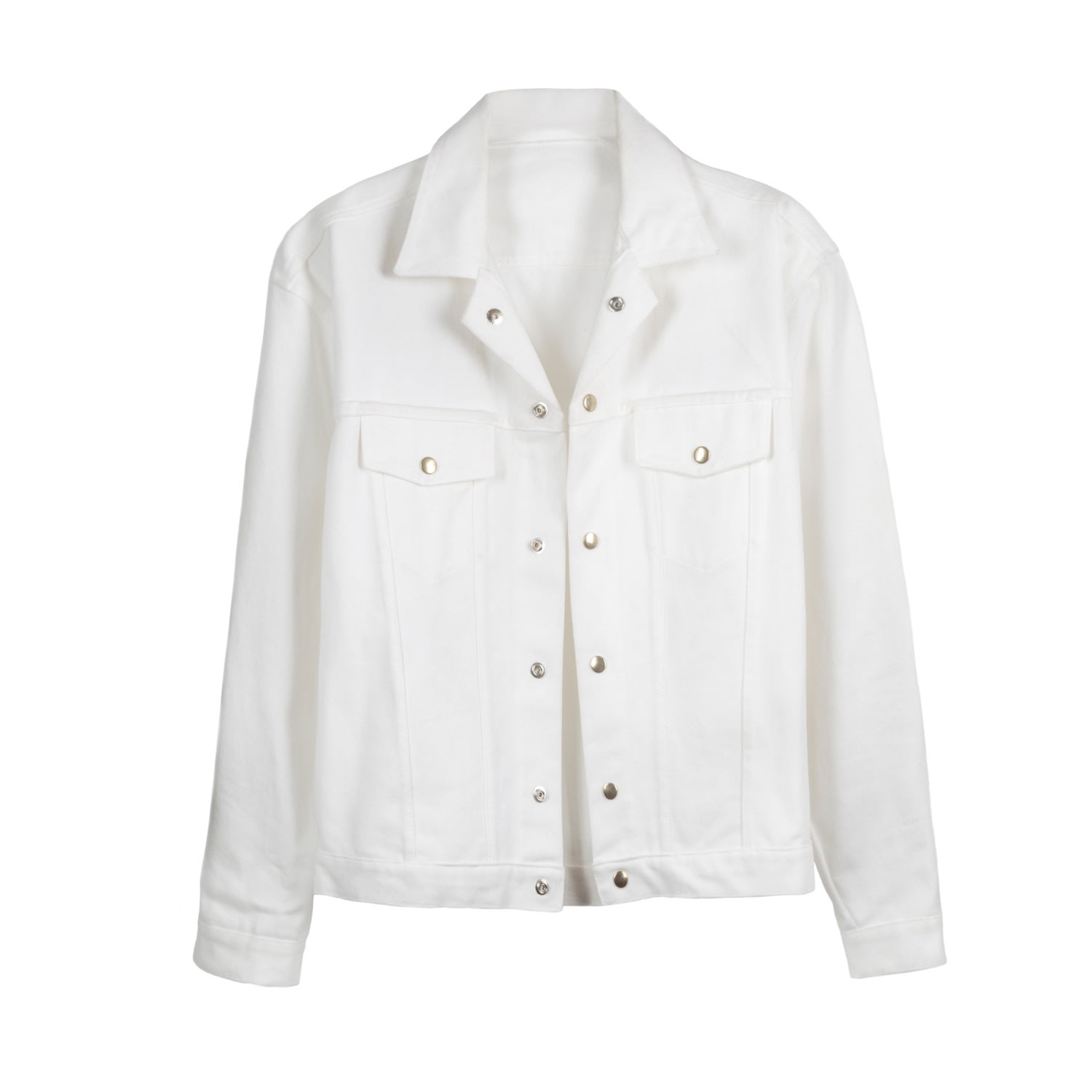 Paloma Lira Men's White Denim Jacket In White