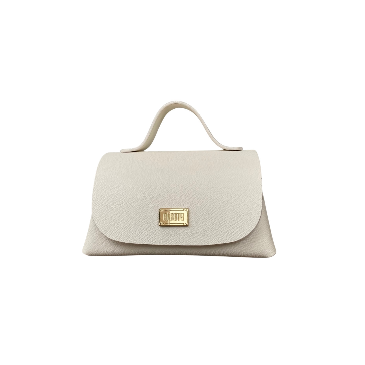 Aaboux Women's Neutrals Mira Midi Cream Epsom Leather In Multi