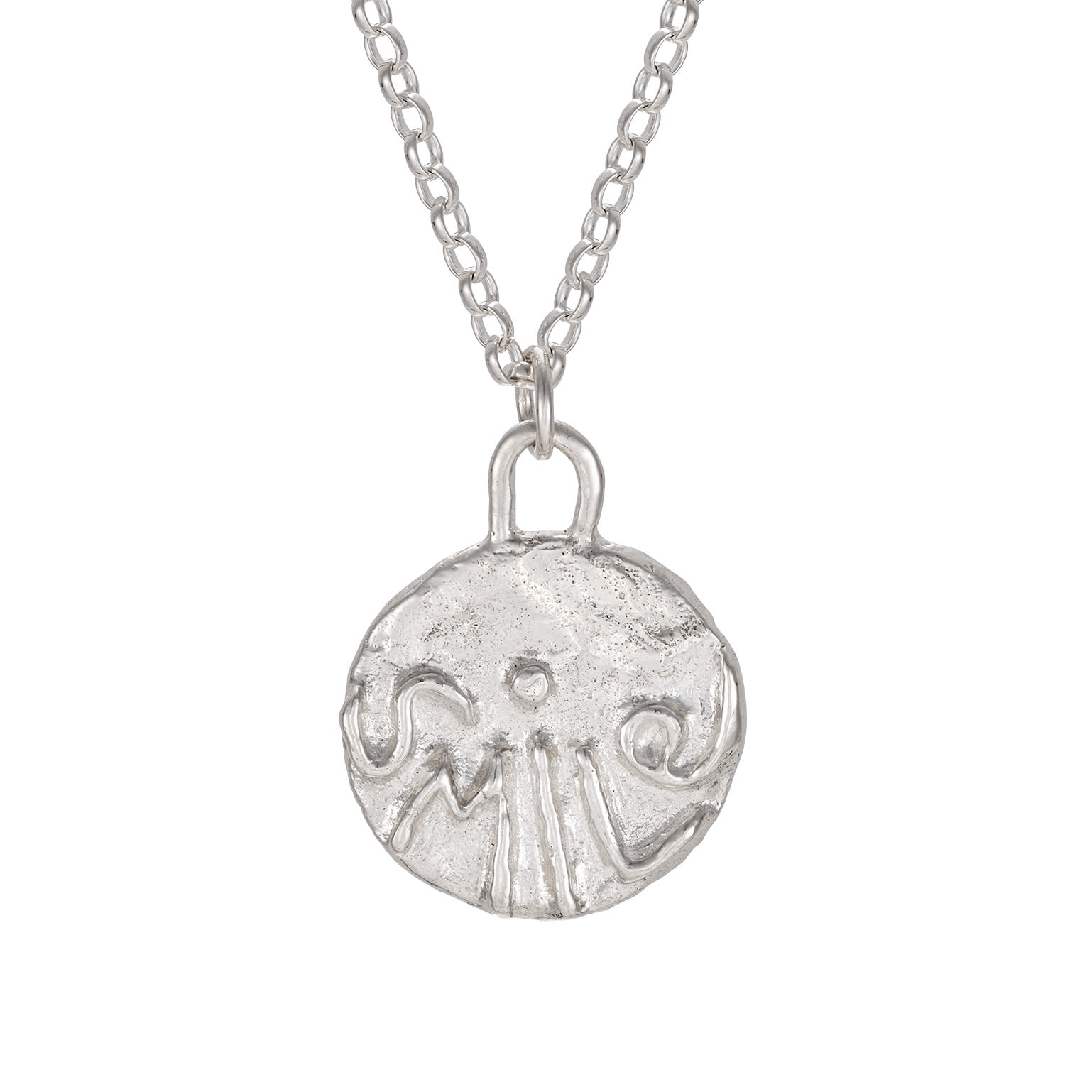 Indy Cockroft Women's Silver Smile Necklace In Silver