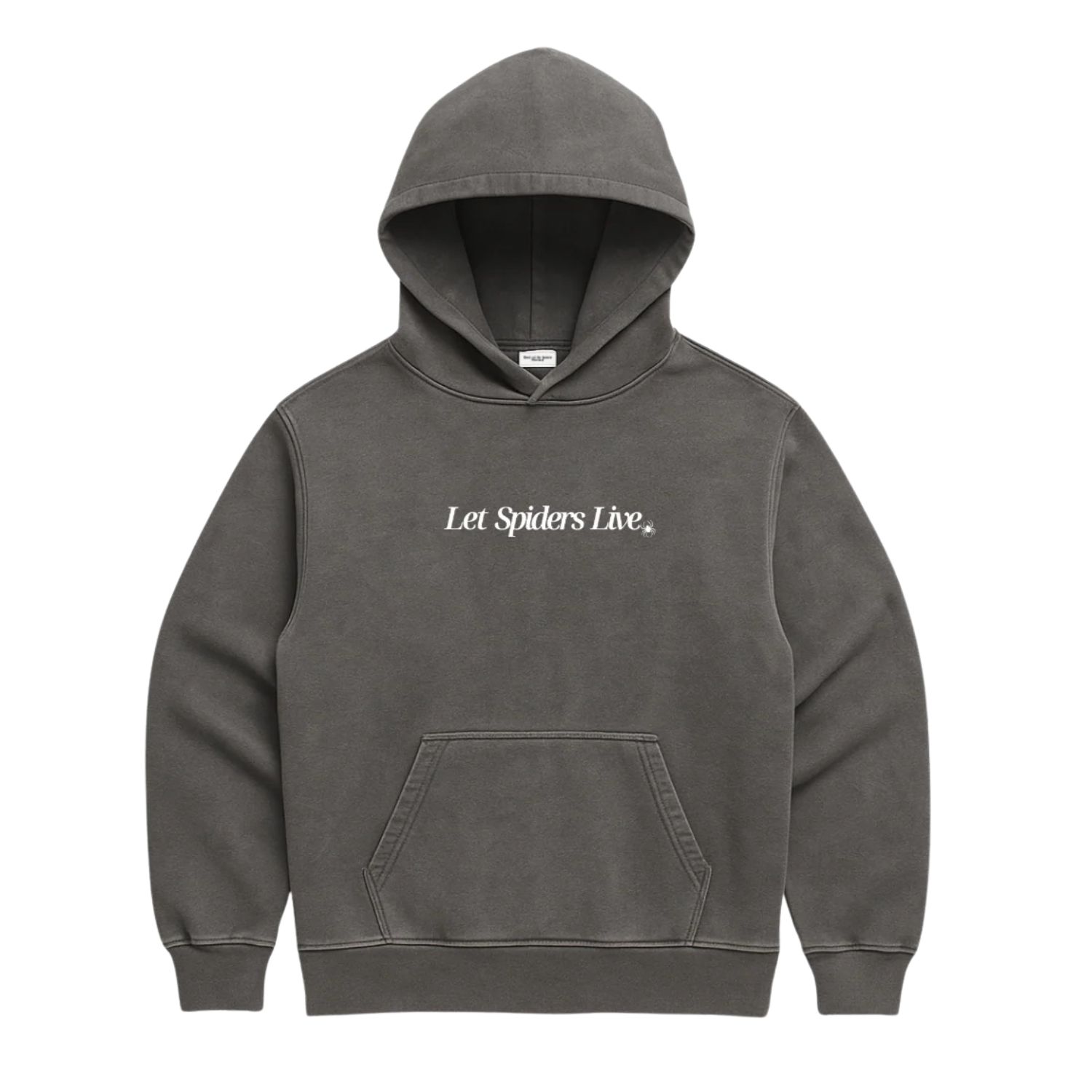 Dont Eat The Homies Women's Grey Spider Hoodie In Gray