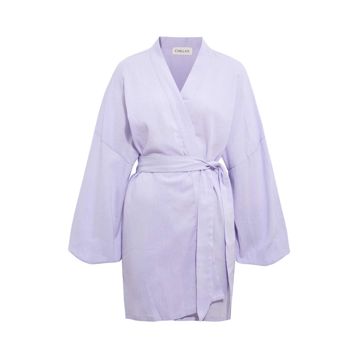 Chillax Women's Pink / Purple Alice Cotton Lilac Kimono Jacket In Pink/purple