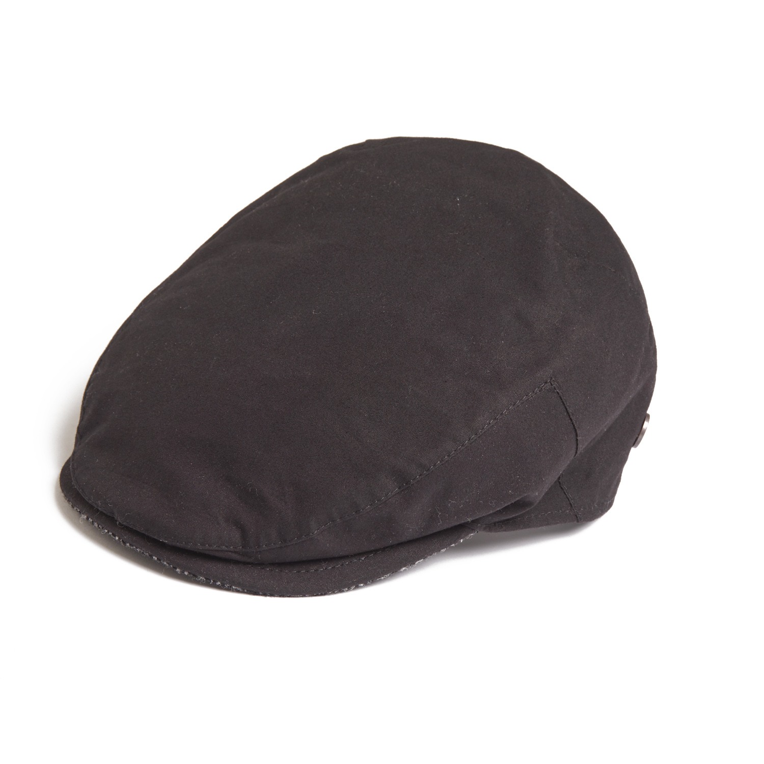 Dasmarca Hats Men's Black Finley Carbon Italian Waterproof Cap In Black