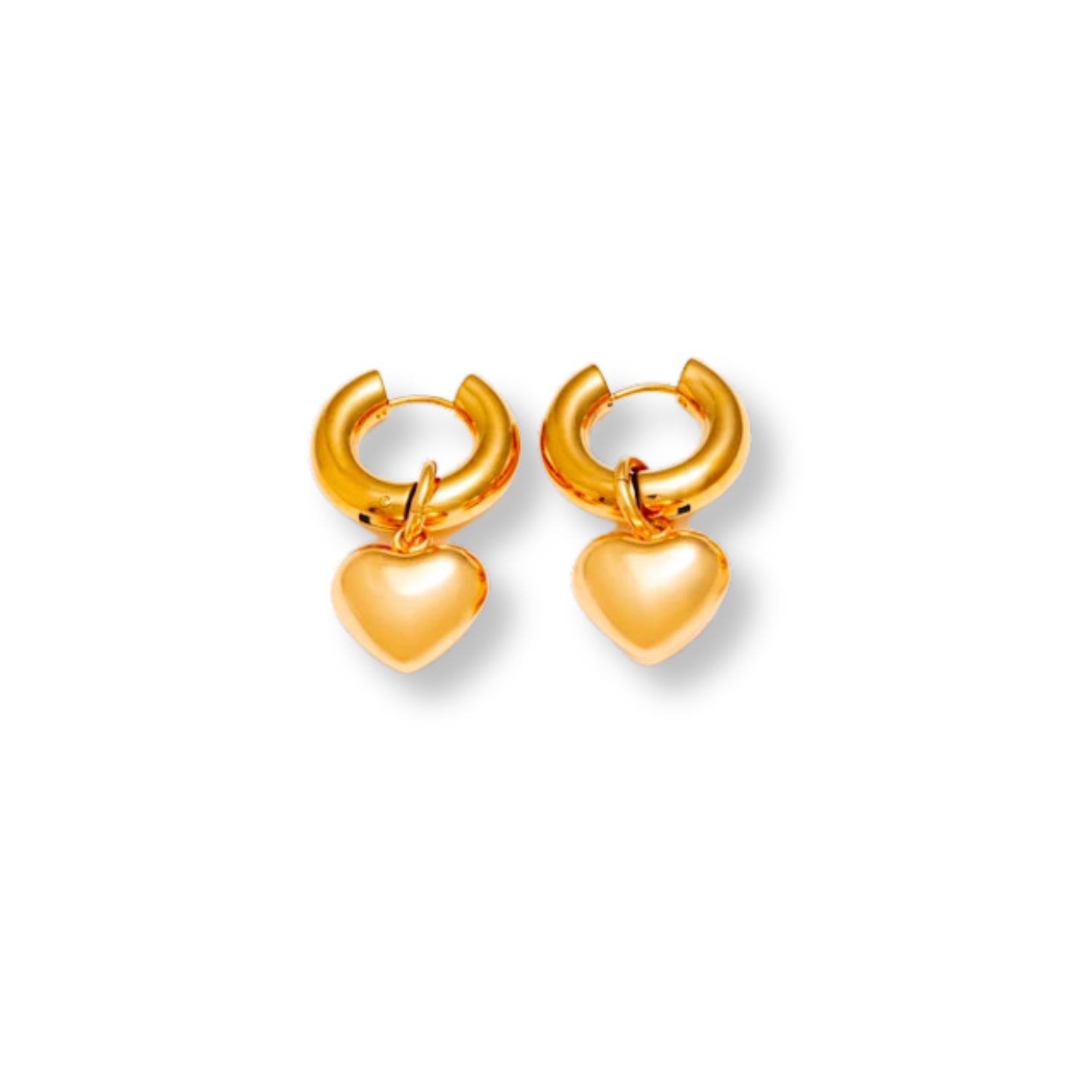 Mademoiselle Jules Women's Heartbreaker Earrings - Gold