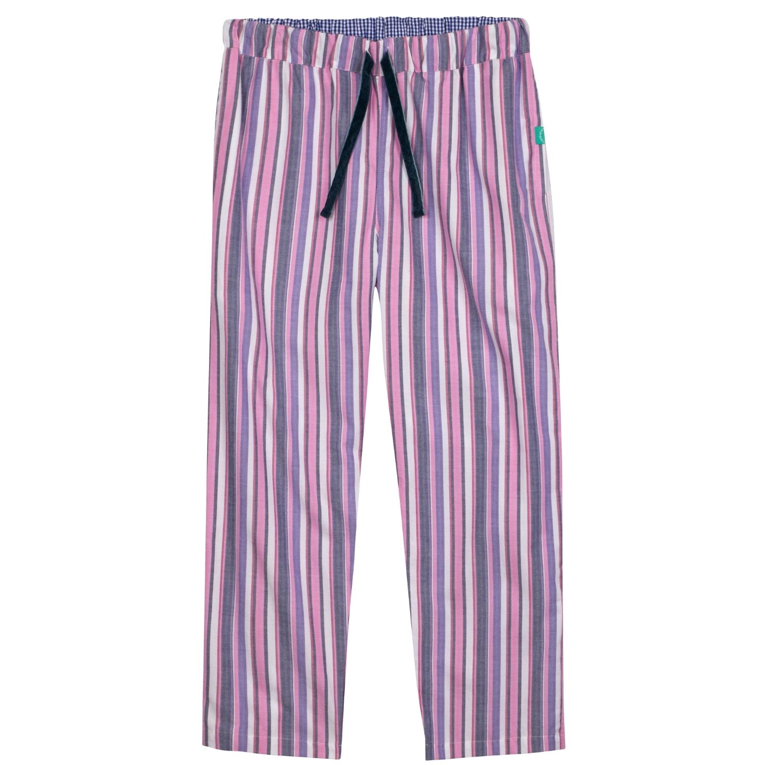 Loungers Pink / White / Grey Women's Loungewear Trousers-pants Vaquita Design Regular Length In Multi