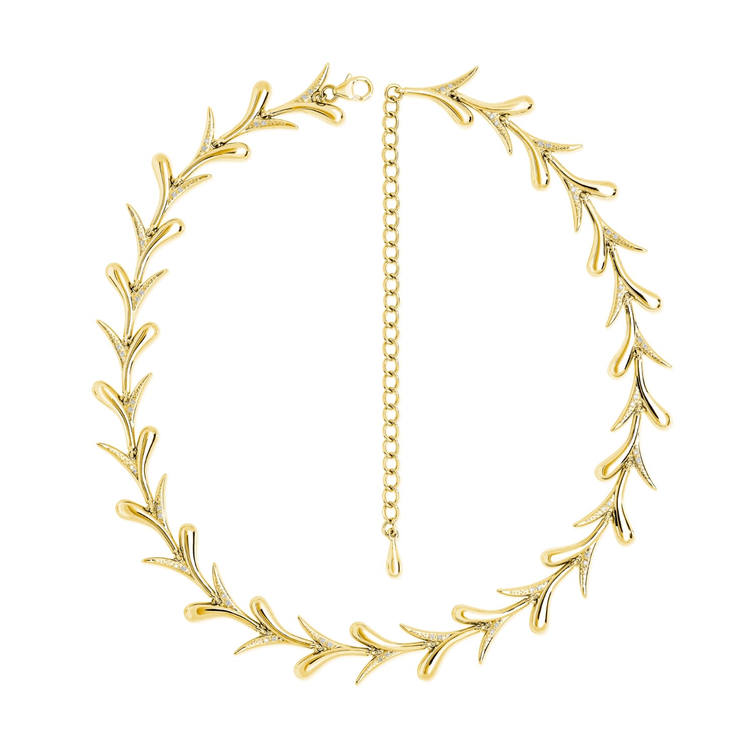 Lucy Quartermaine Women's Sycamore Necklace In Gold Vermeil