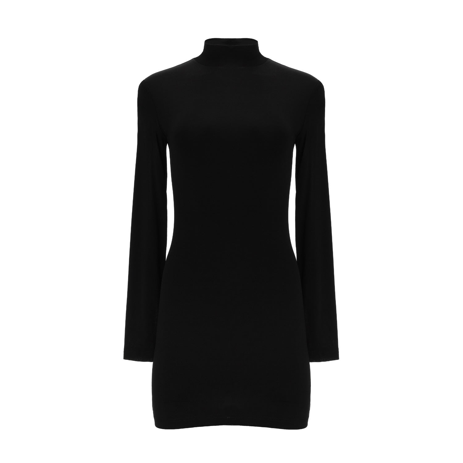 Lita Couture Women's Black Open Back Mini Dress