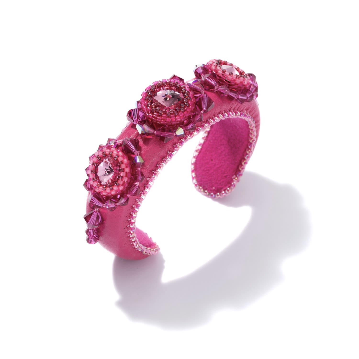 Women’s Pink / Purple Lulu Pink Cuff Eleve Jewels