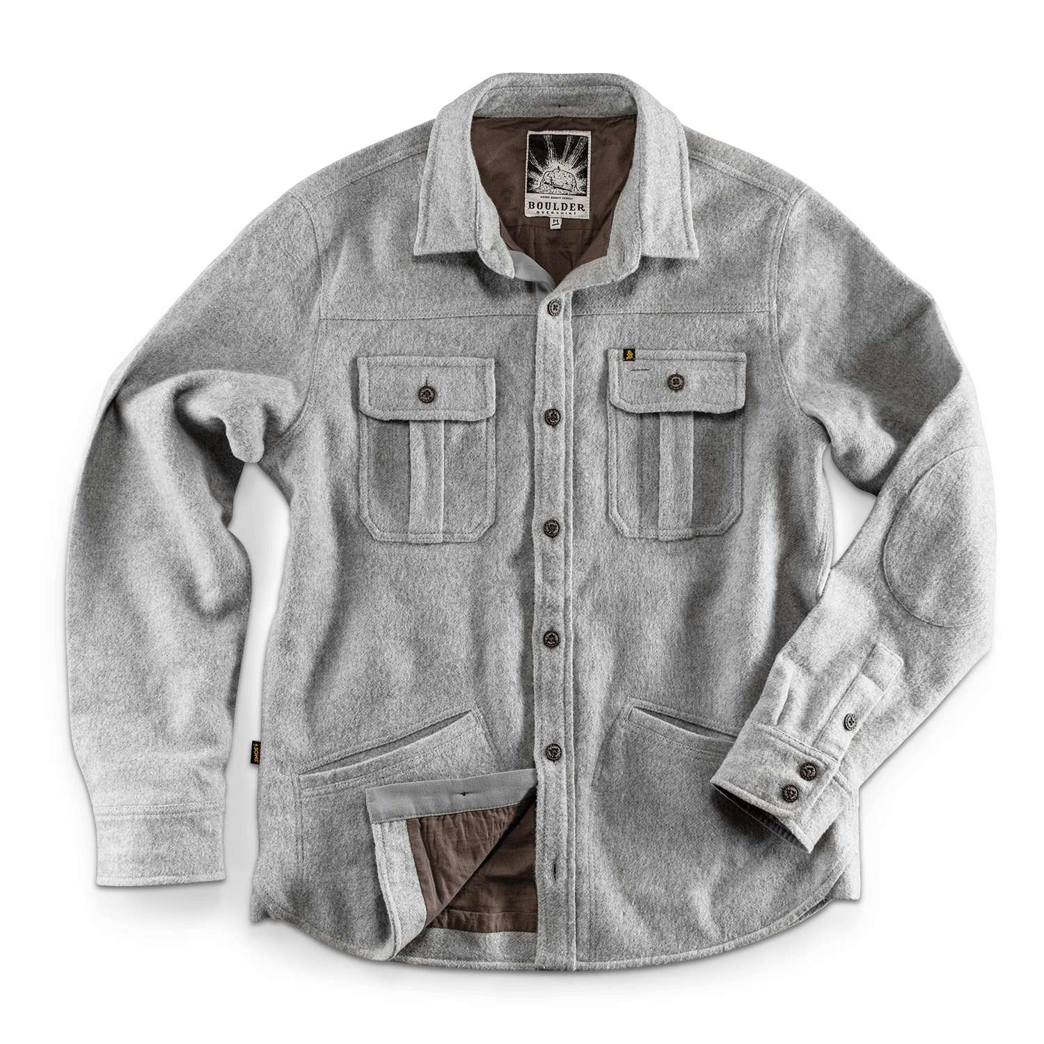 &sons Trading Co Men's &sons Boulder Shirt Grey In Grey