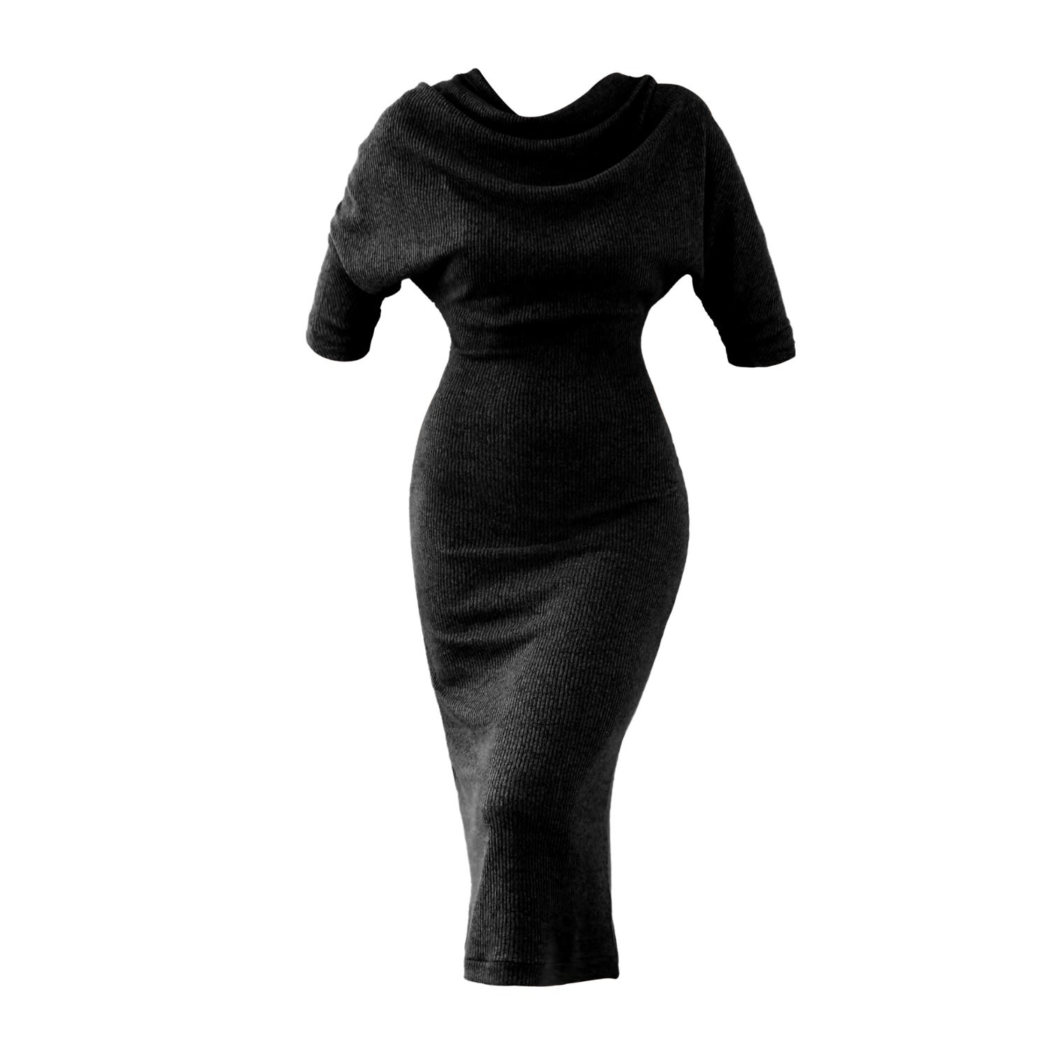 Women’s The Stress Less Dress Black Large Dry Martini