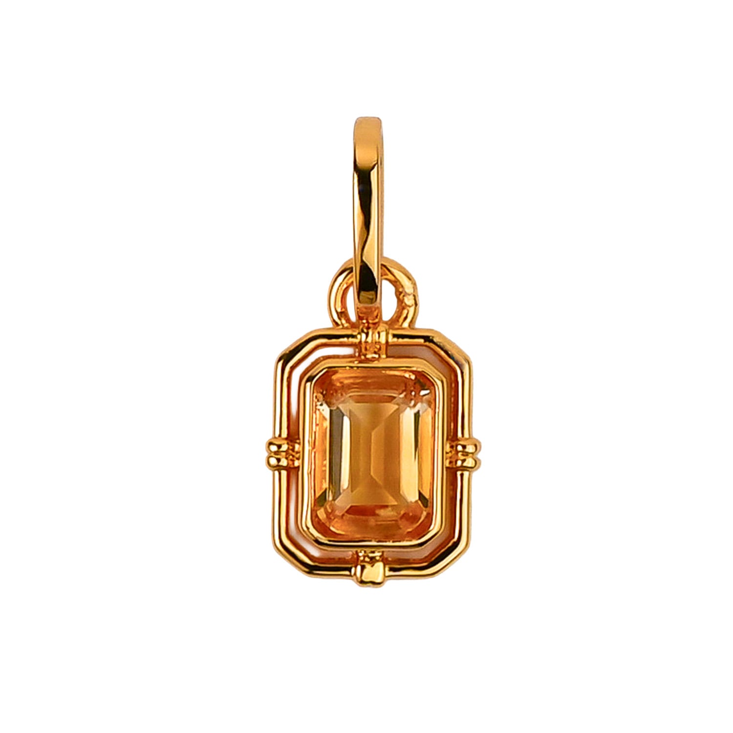 Women's Gold / Yellow November/Citrine Birthstone Charm | Zynnia Collective