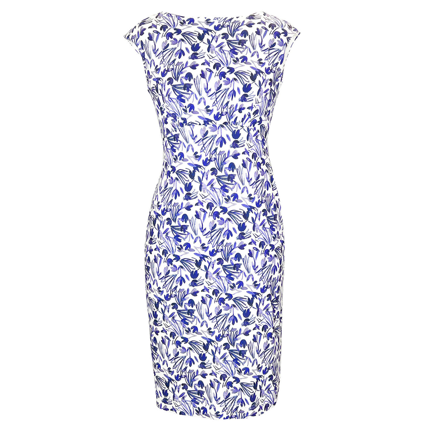 Alie Street London Pippa Shift Dress Petite In Blue/white