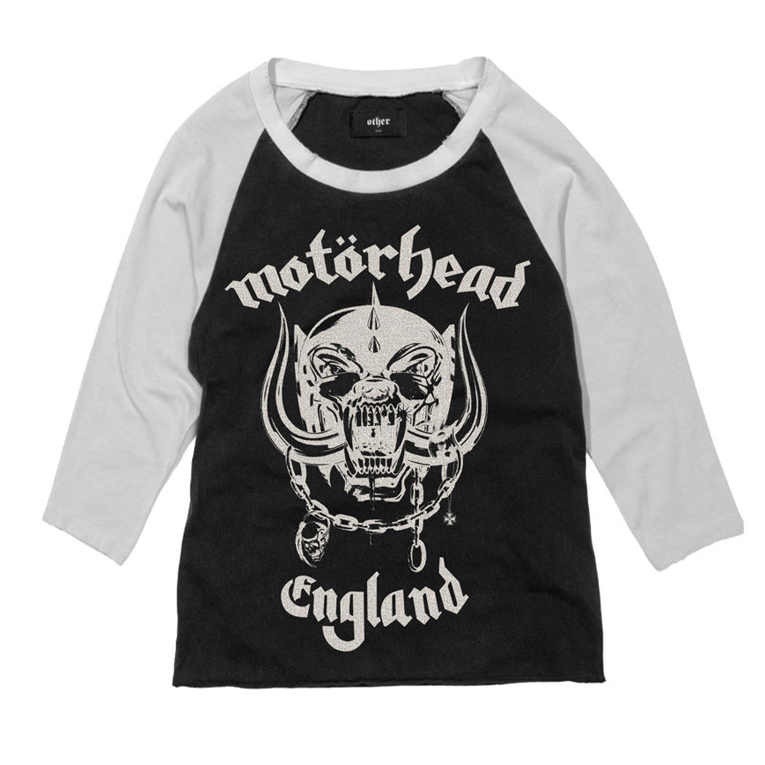 Women’s Motorhead - England - Vintage Band Baseball T-Shirt - Worn Black Extra Large OTHER UK