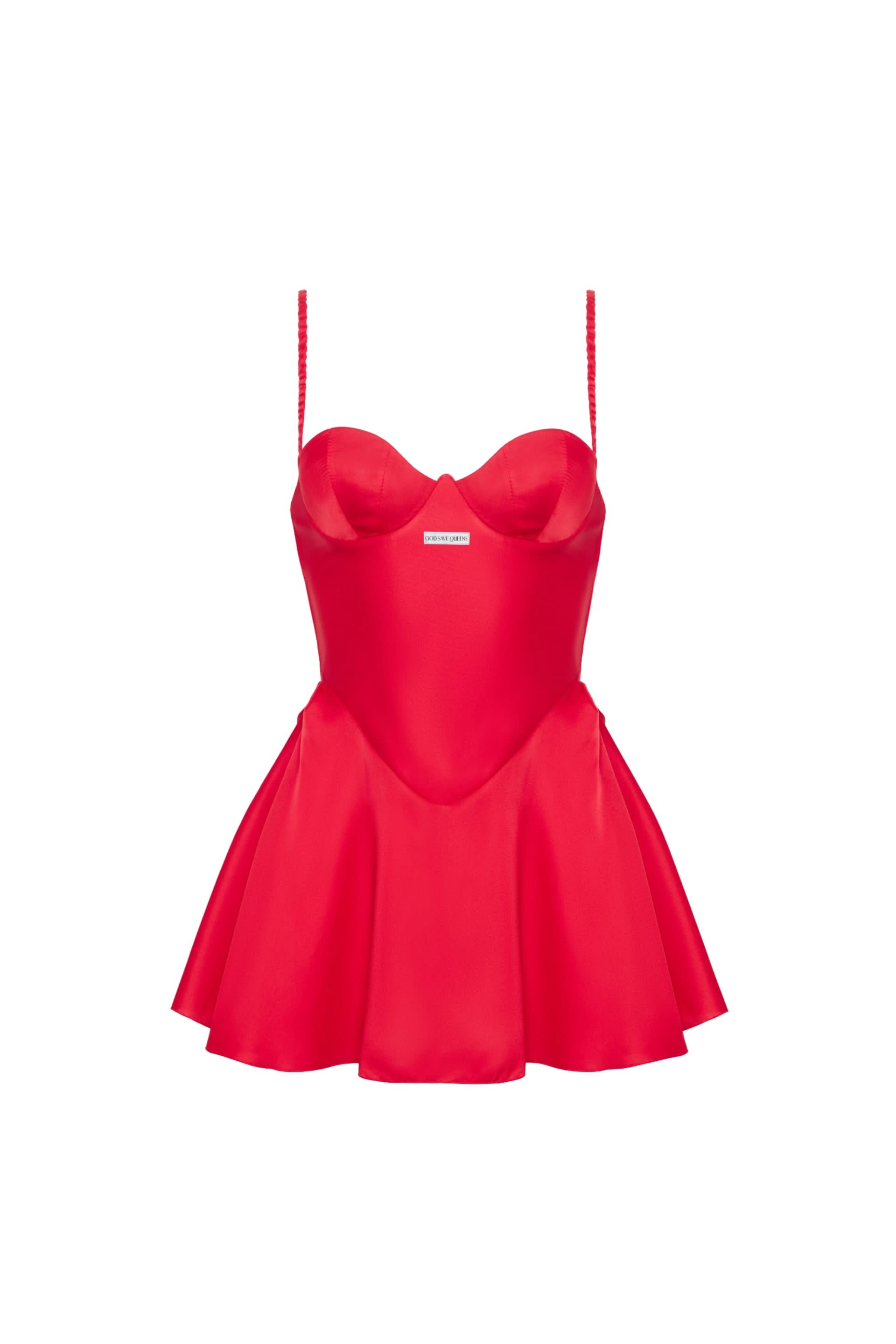 God Save Queens Women's Red Rendezvous Cherry Dress In Red