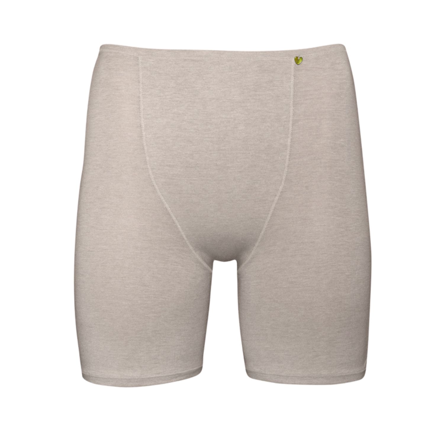 Zd Zero Defects Women's Neutrals Galatea Short-leg Panties – Comfort & Thigh Protection With Soy Fiber - Color Beige In Beige