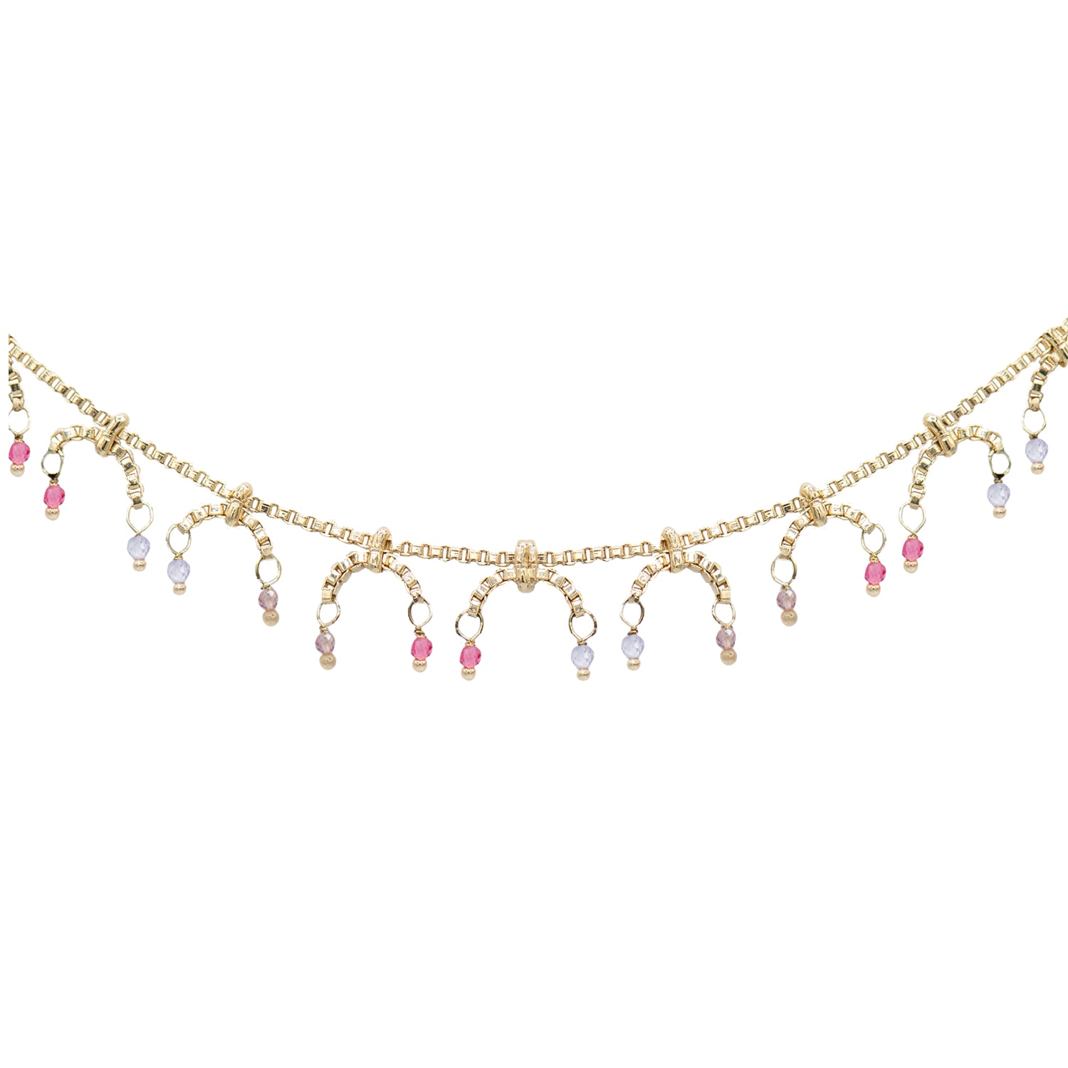 Marcia Moran Women's Gold Mara Beaded Necklace